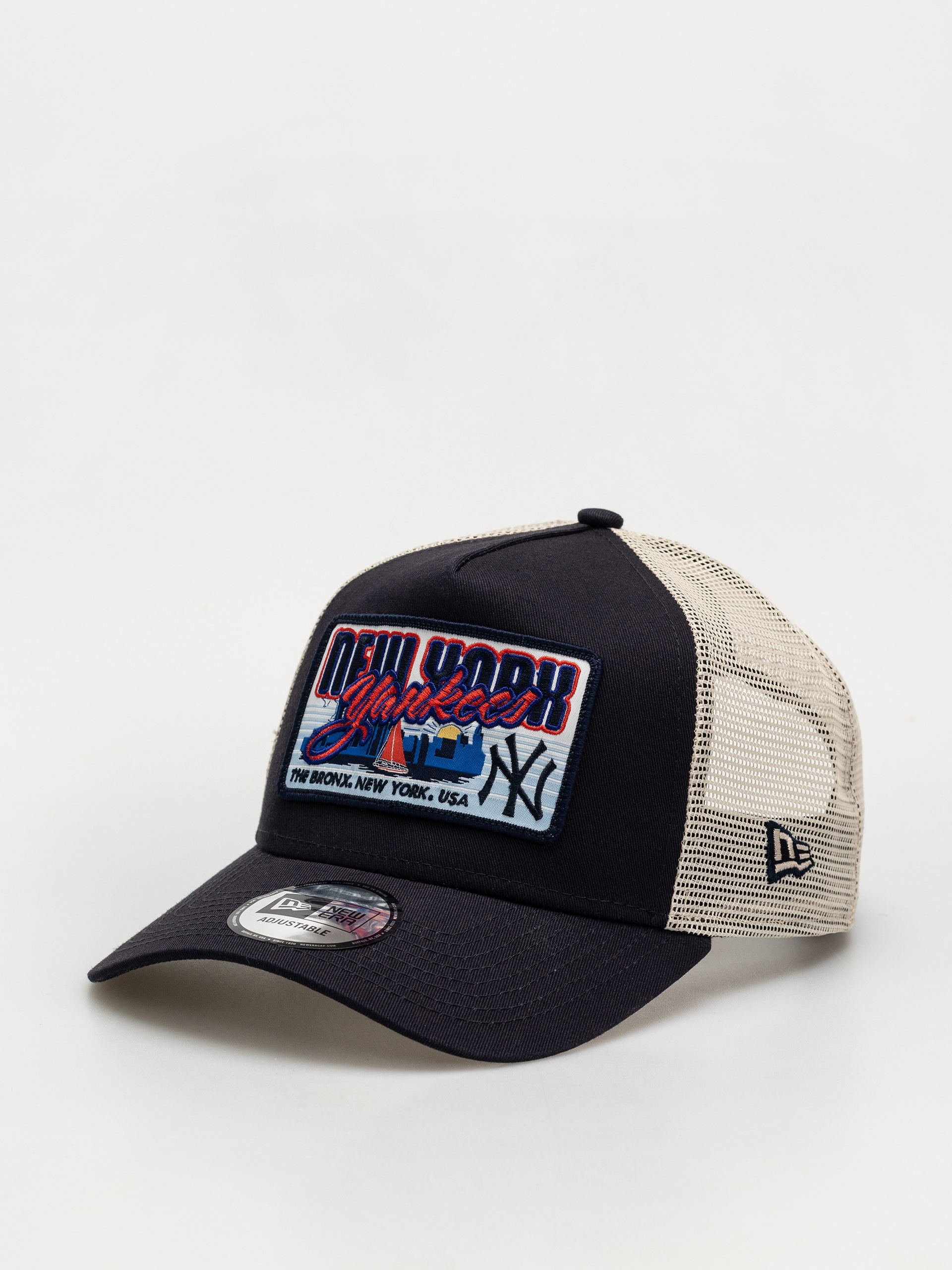 Шапка с козирка New Era MLB Patch Trucker New York Yankees (navy)