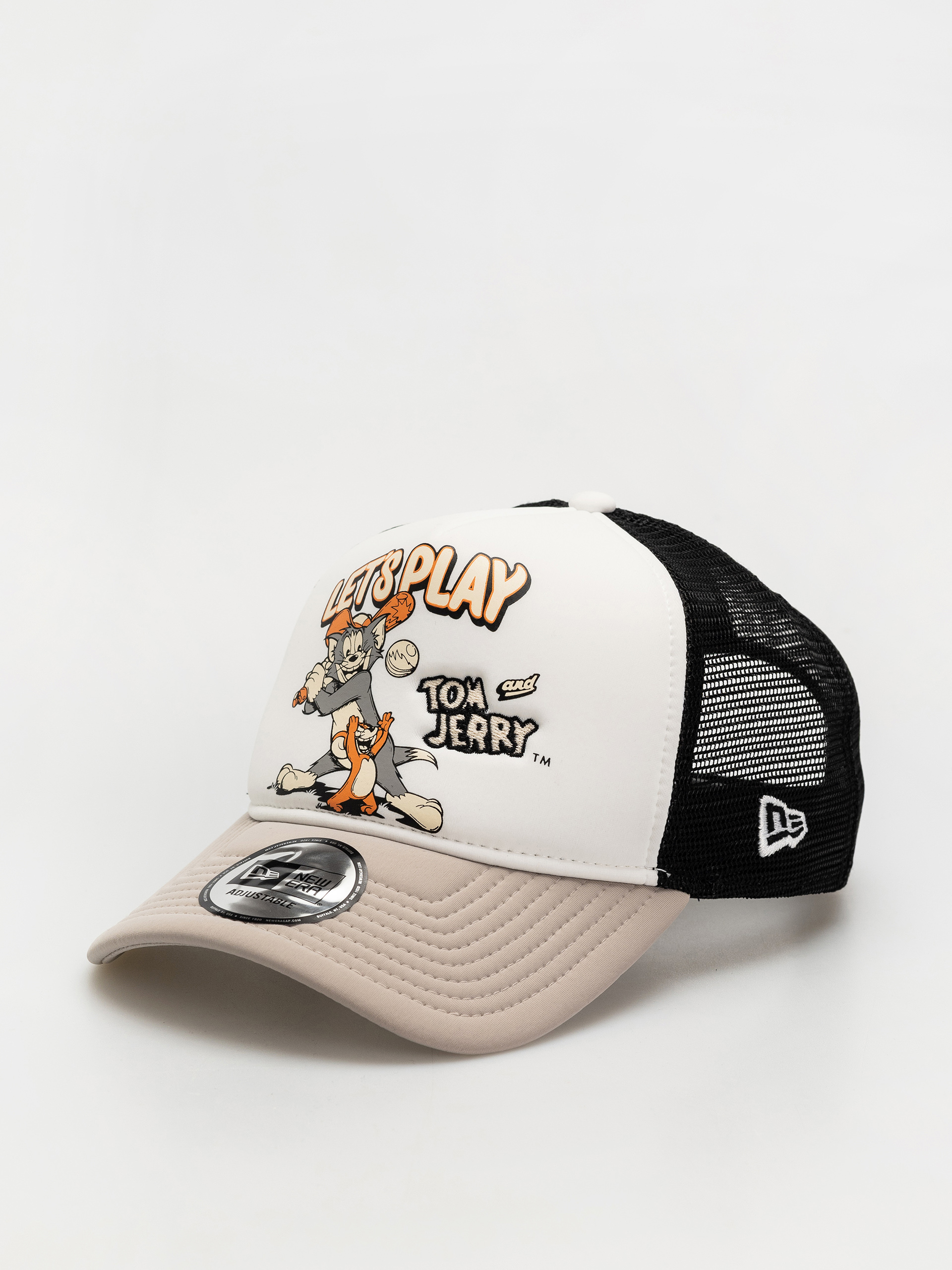 Шапка с козирка New Era Tom And Jerry Trucker (grey)