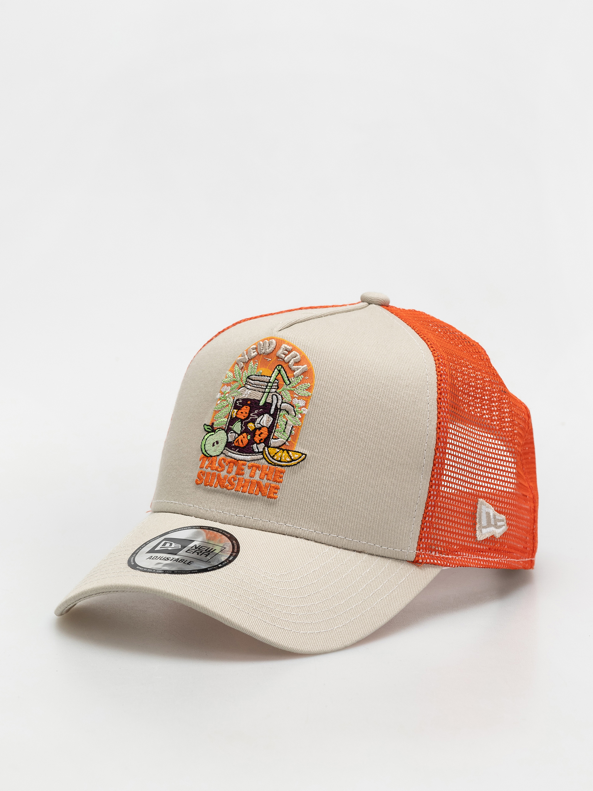 Шапка с козирка New Era Summer Patch Trucker (light beige)