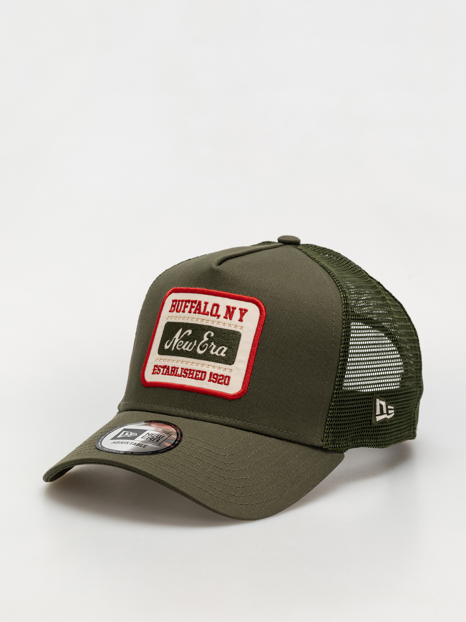 Шапка с козирка New Era Patch Trucker (green med)