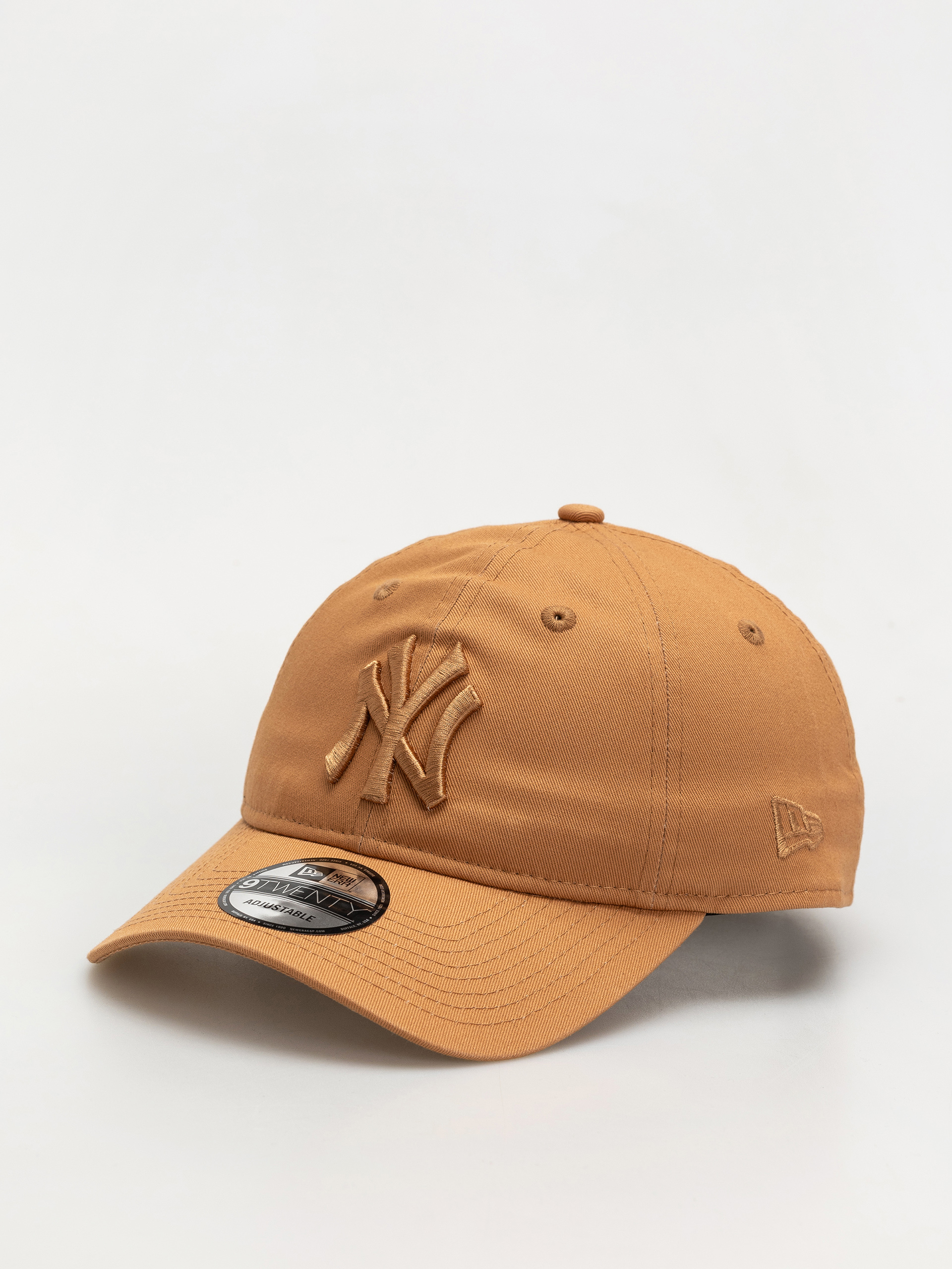 u0428u0430u043fu043au0430 u0441 u043au043eu0437u0438u0440u043au0430 New Era League Essential 9Twenty New York Yankees (dk beige)