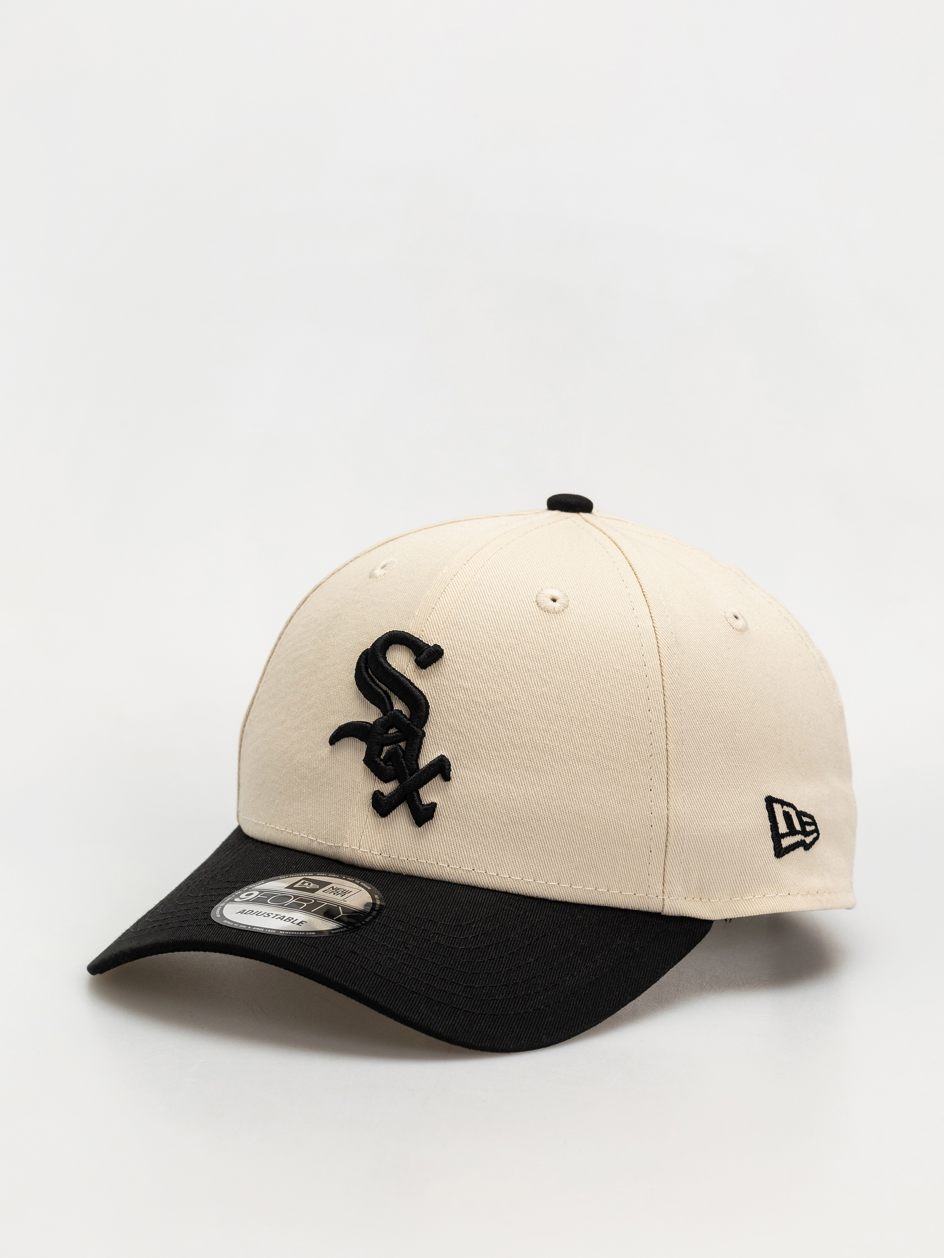 Шапка с козирка New Era Colour Block 9Forty White Sox (light beige)