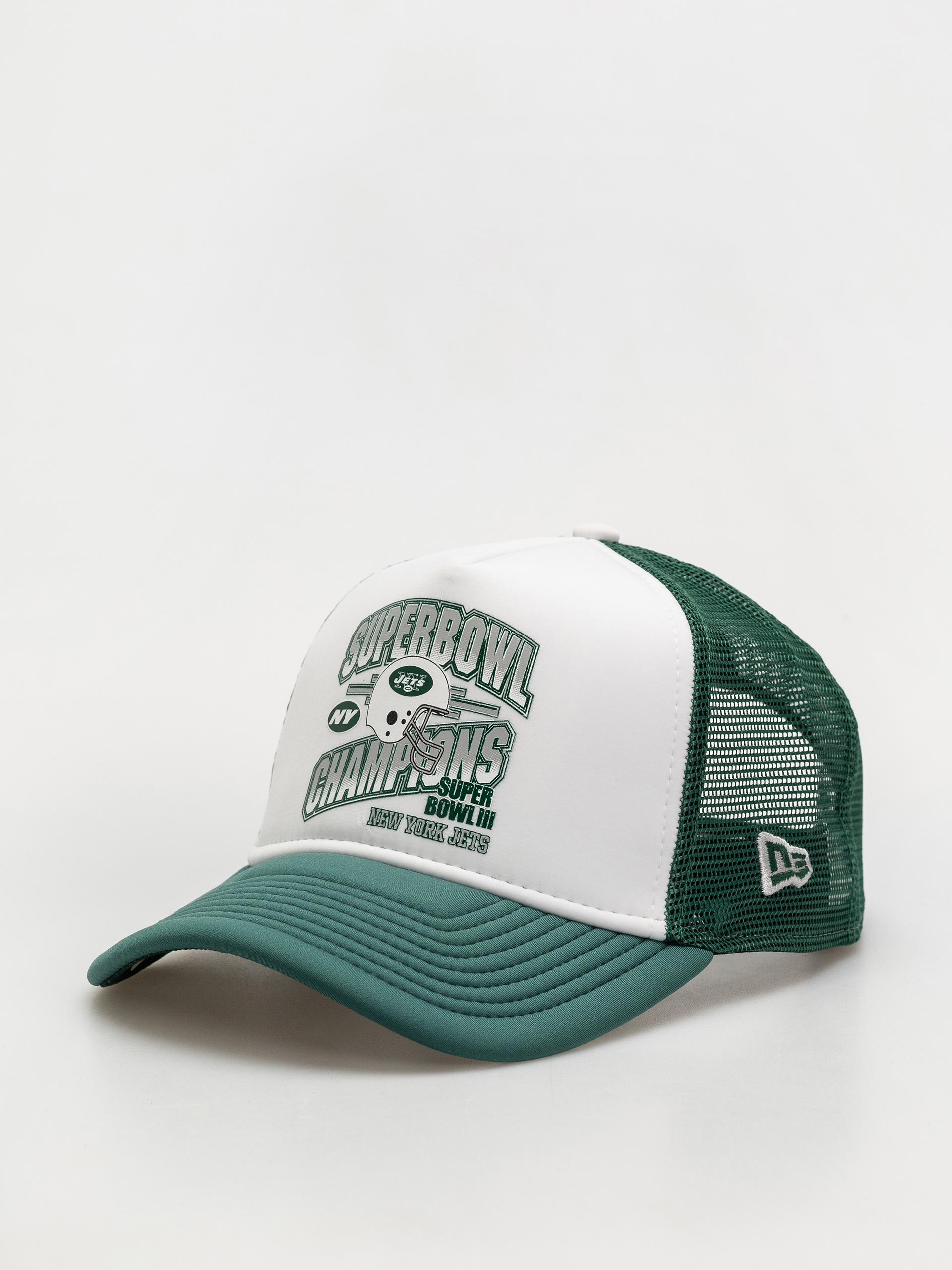 Шапка с козирка New Era Superbowl Trucker Jets (green med)