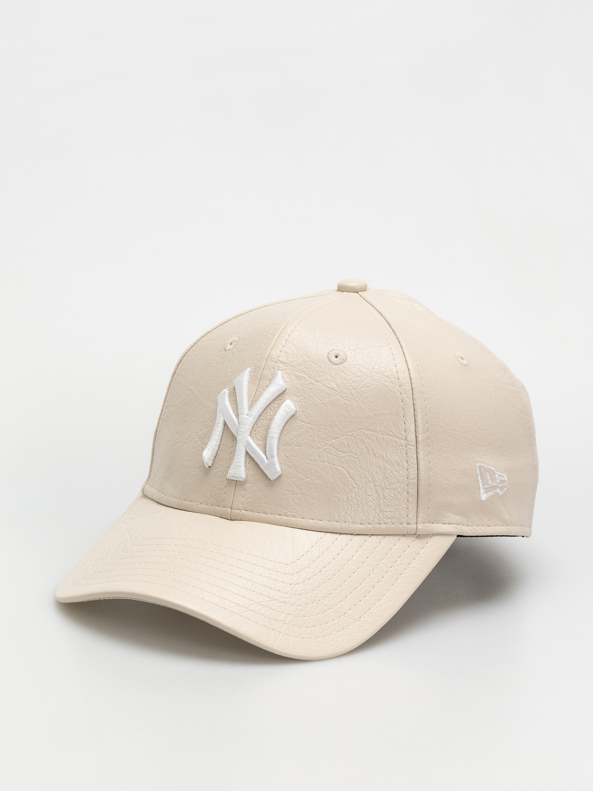 Шапка с козирка New Era Crinkled Pu 9Forty New York Yankees Wmn (light beige)