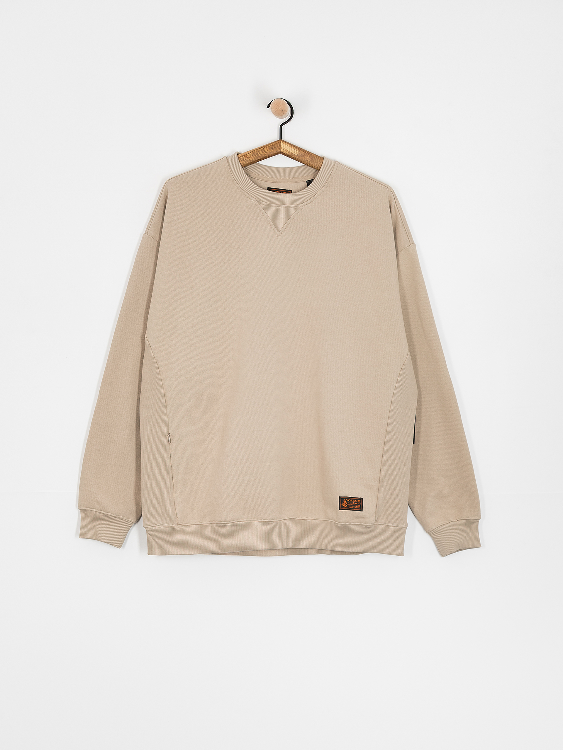 Суитшърт Volcom Operators Crew (light khaki)