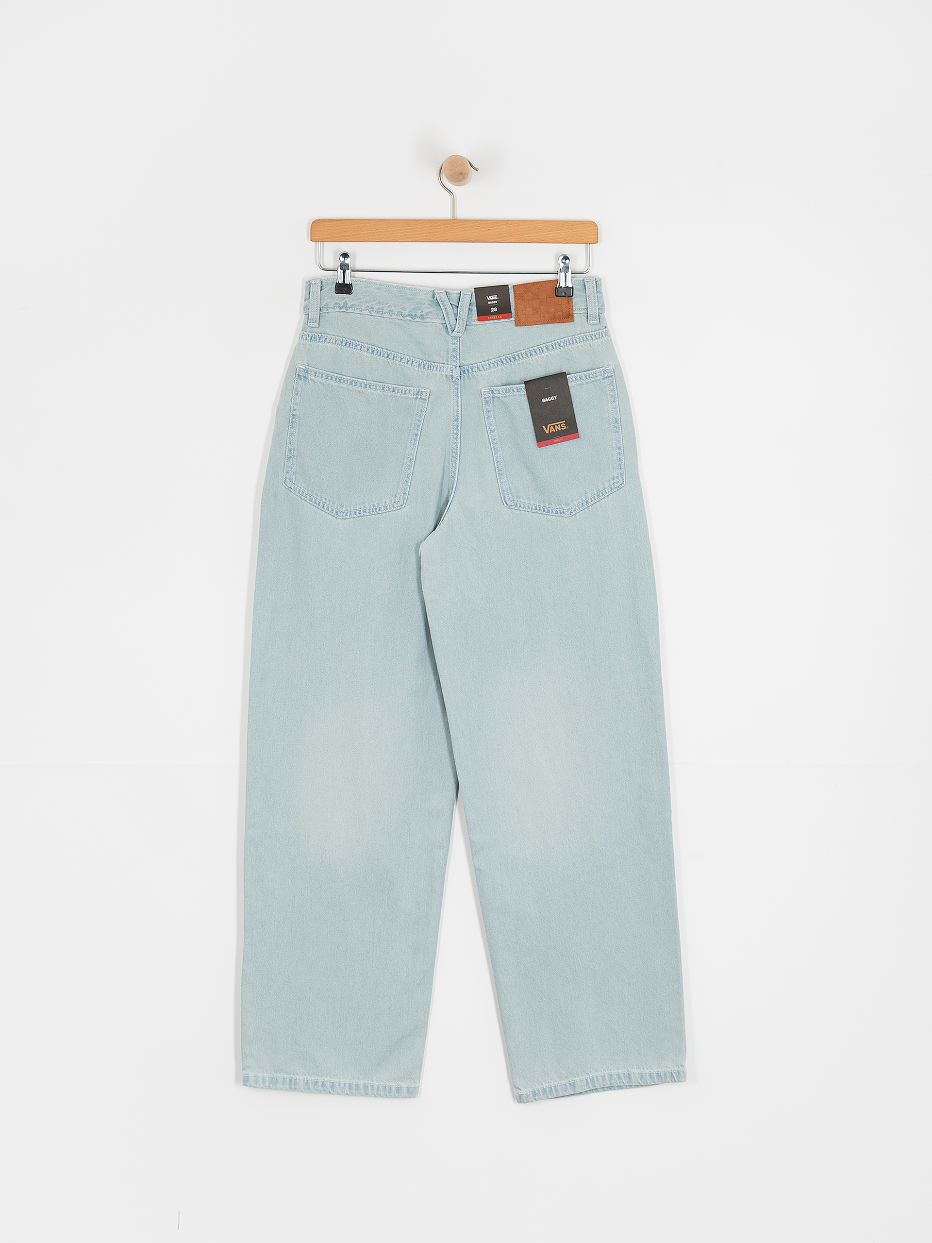 Панталони Vans Sirelle 5 Pocket Puddle Wmn (light stonewash)