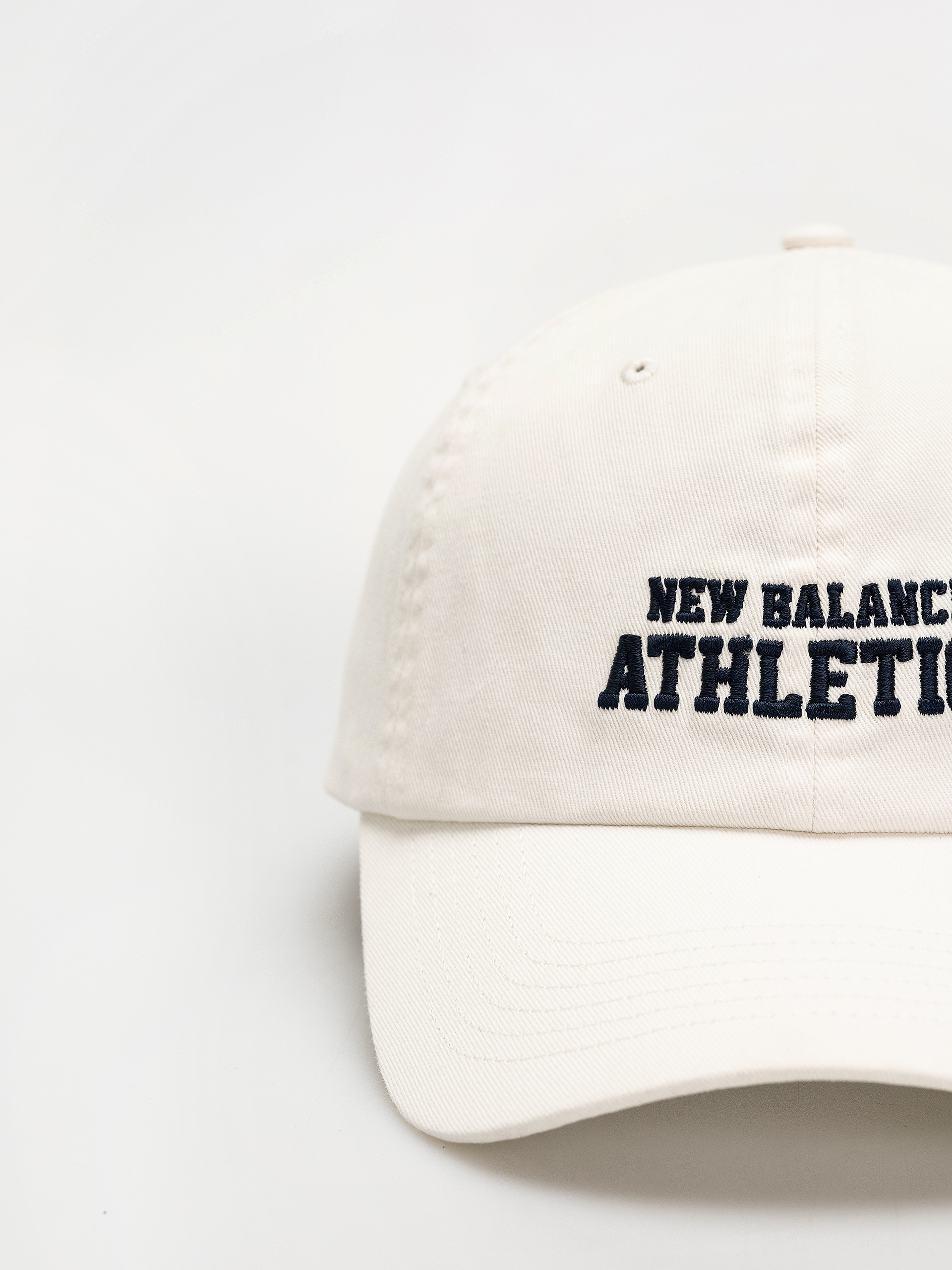 Шапка с козирка New Balance 6 Panel Athletics (seasalt)