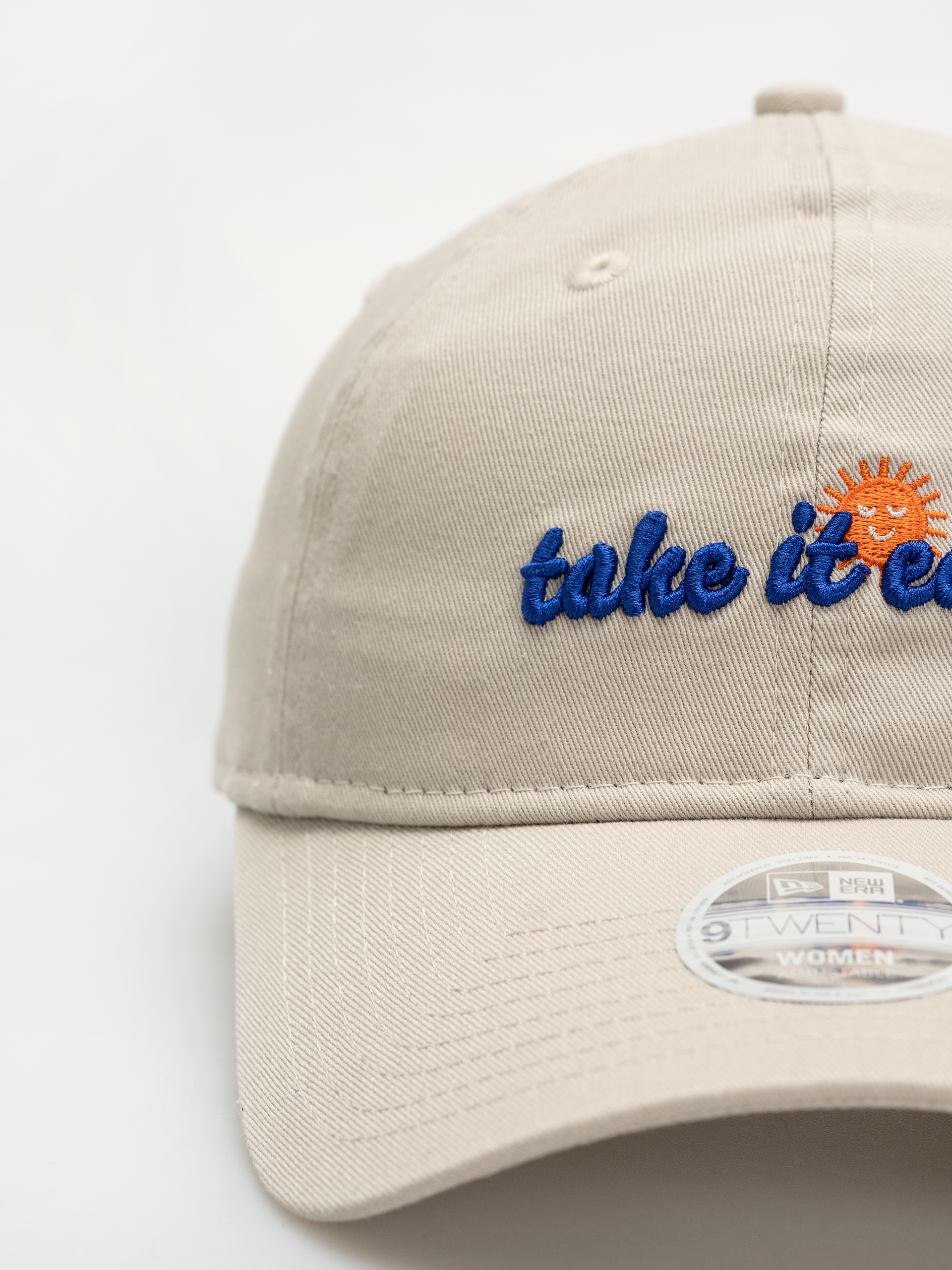 Шапка с козирка New Era Phrase 9Twenty Wmn (light beige)