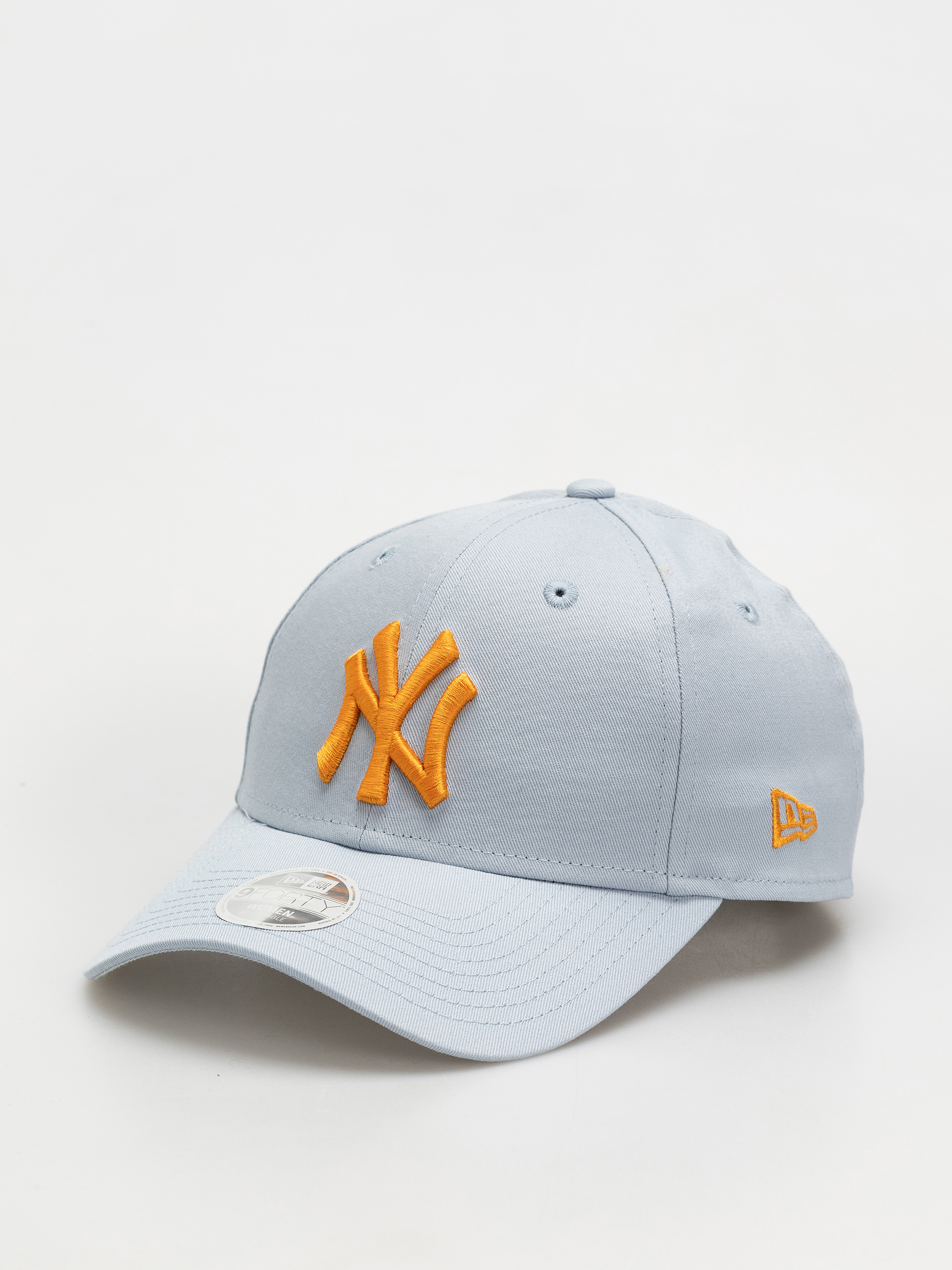 u0428u0430u043fu043au0430 u0441 u043au043eu0437u0438u0440u043au0430 New Era League Essential 9Forty New York Yankees Wmn (pastel blue)