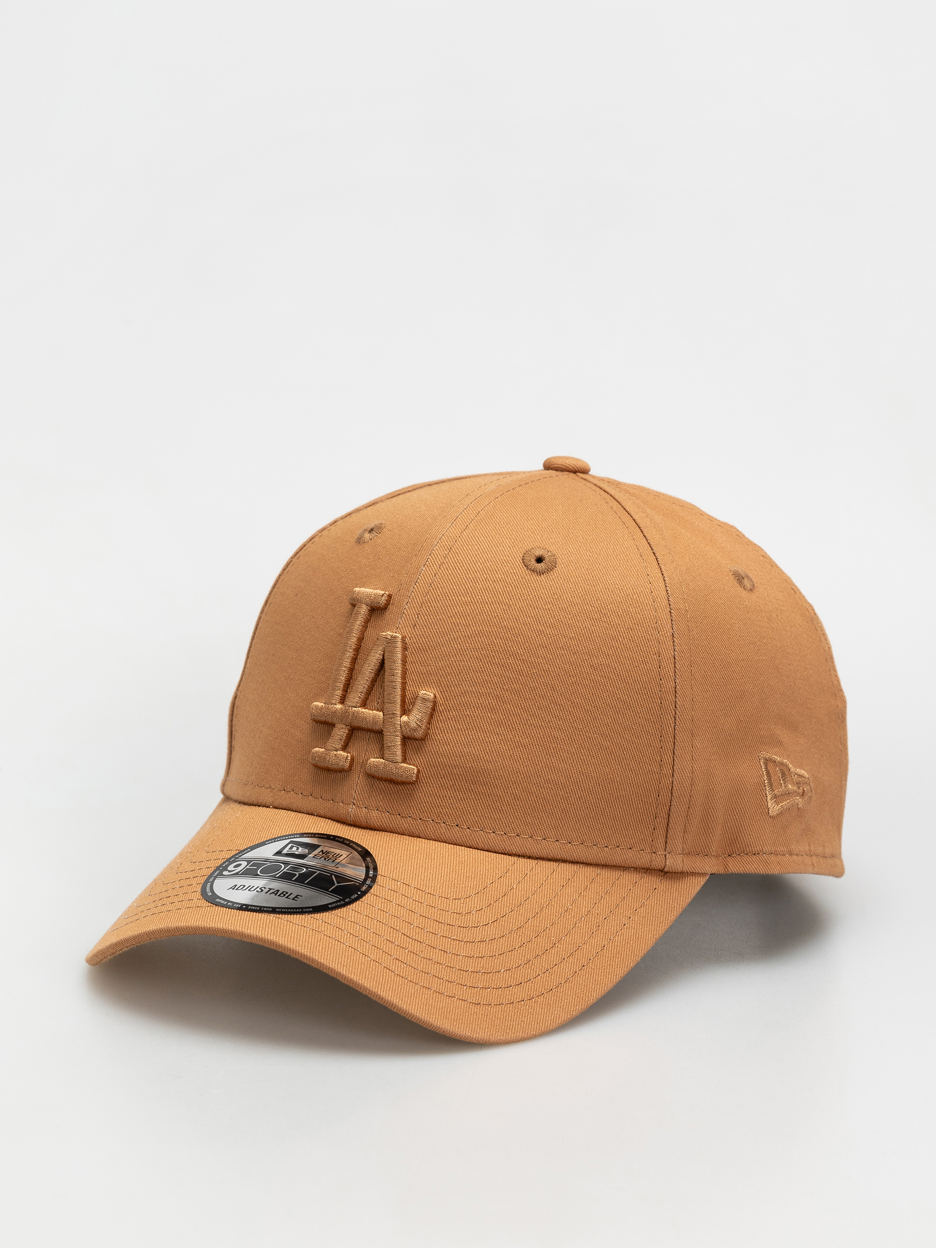 Шапка с козирка New Era Leential 9Forty La Dodgers (dk beige)