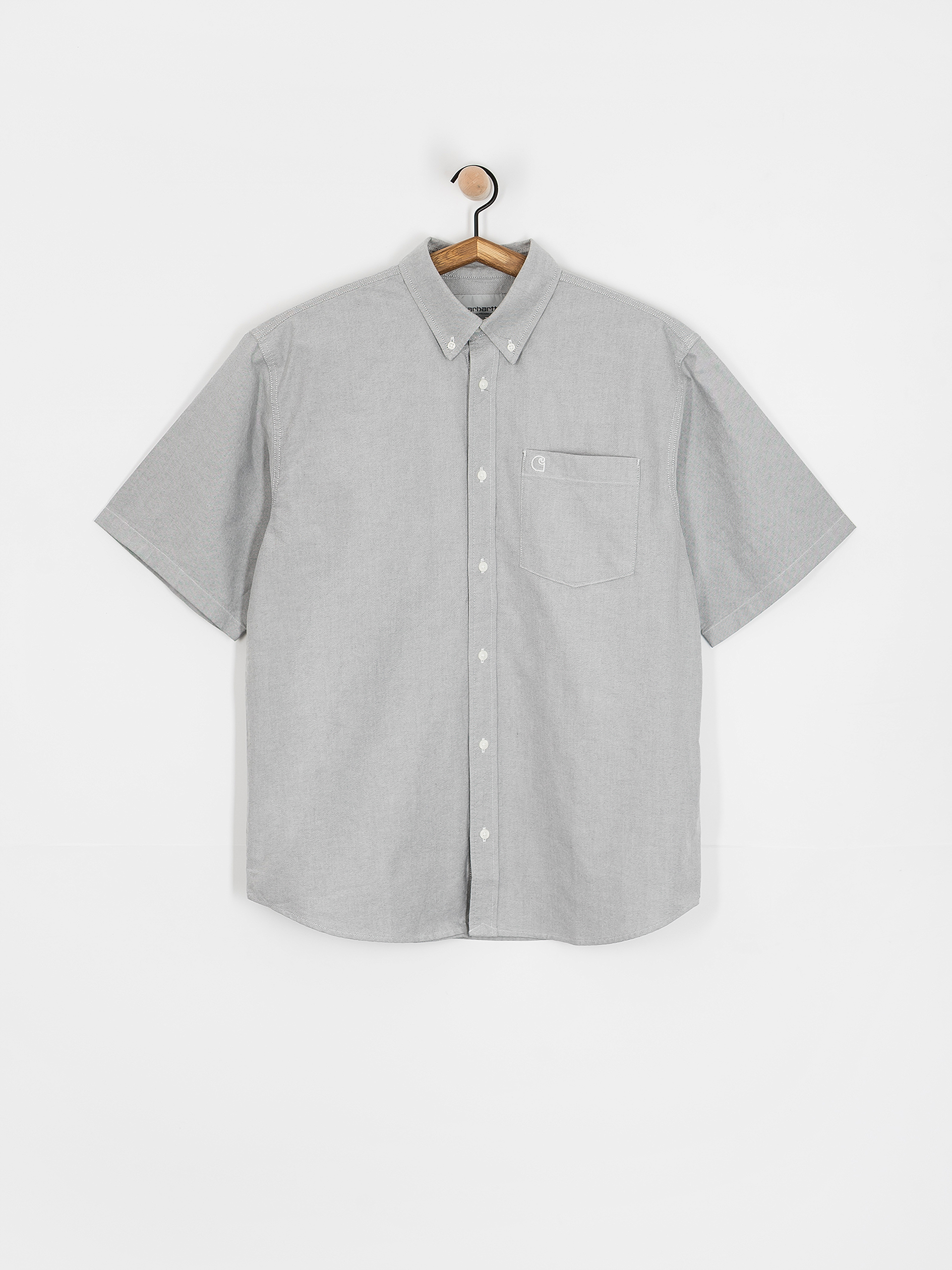 Риза Carhartt WIP Braxton (graphite/wax)