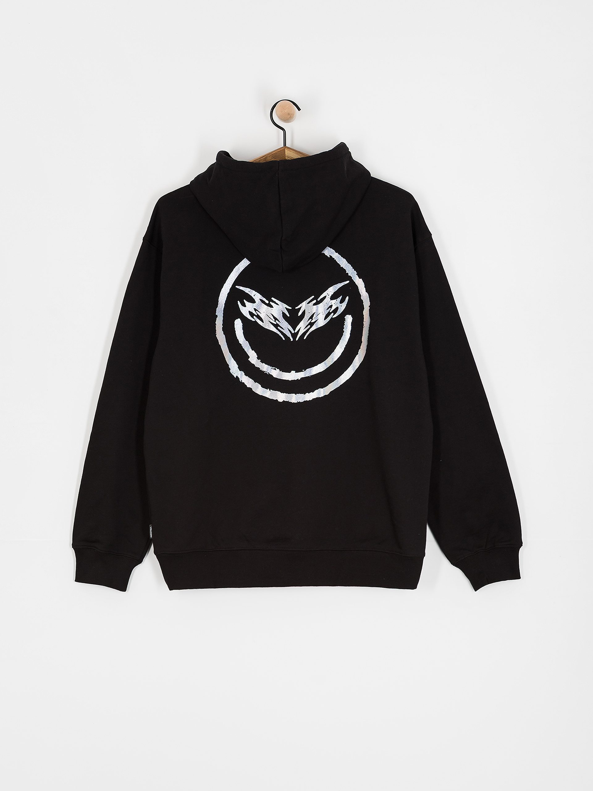 Суитшърт с качулка Volcom Fa F Rygalski HD (black)