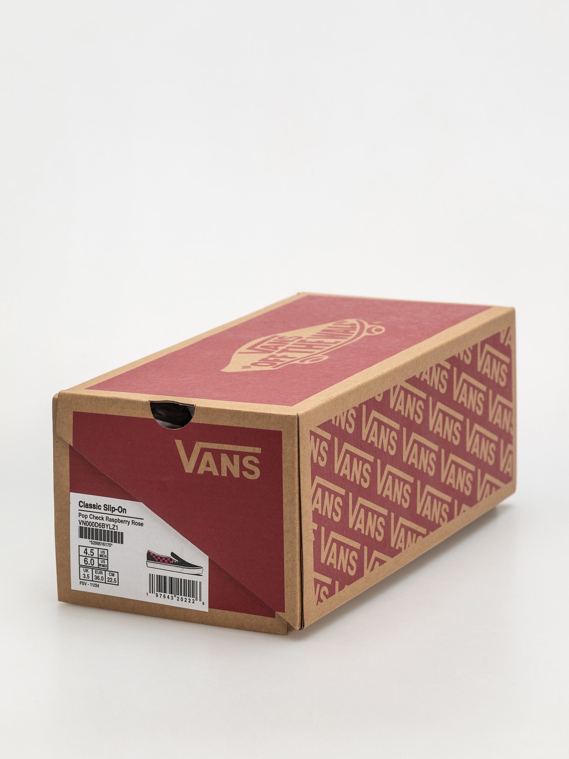 Обувки Vans Classic Slip On (pop check raspberry rose)