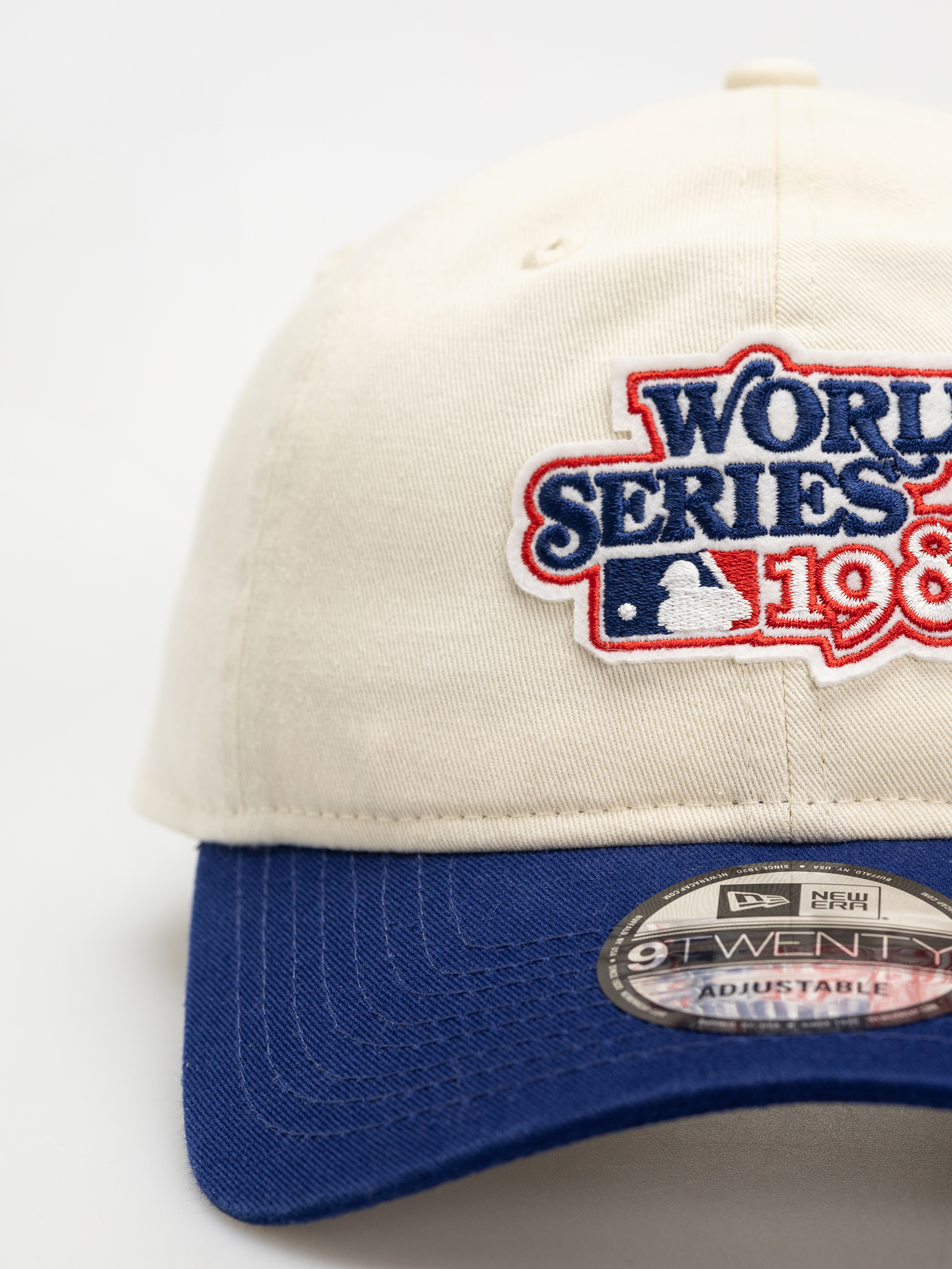 Шапка с козирка New Era Ws Patch 9Twenty La Dodgers (white)