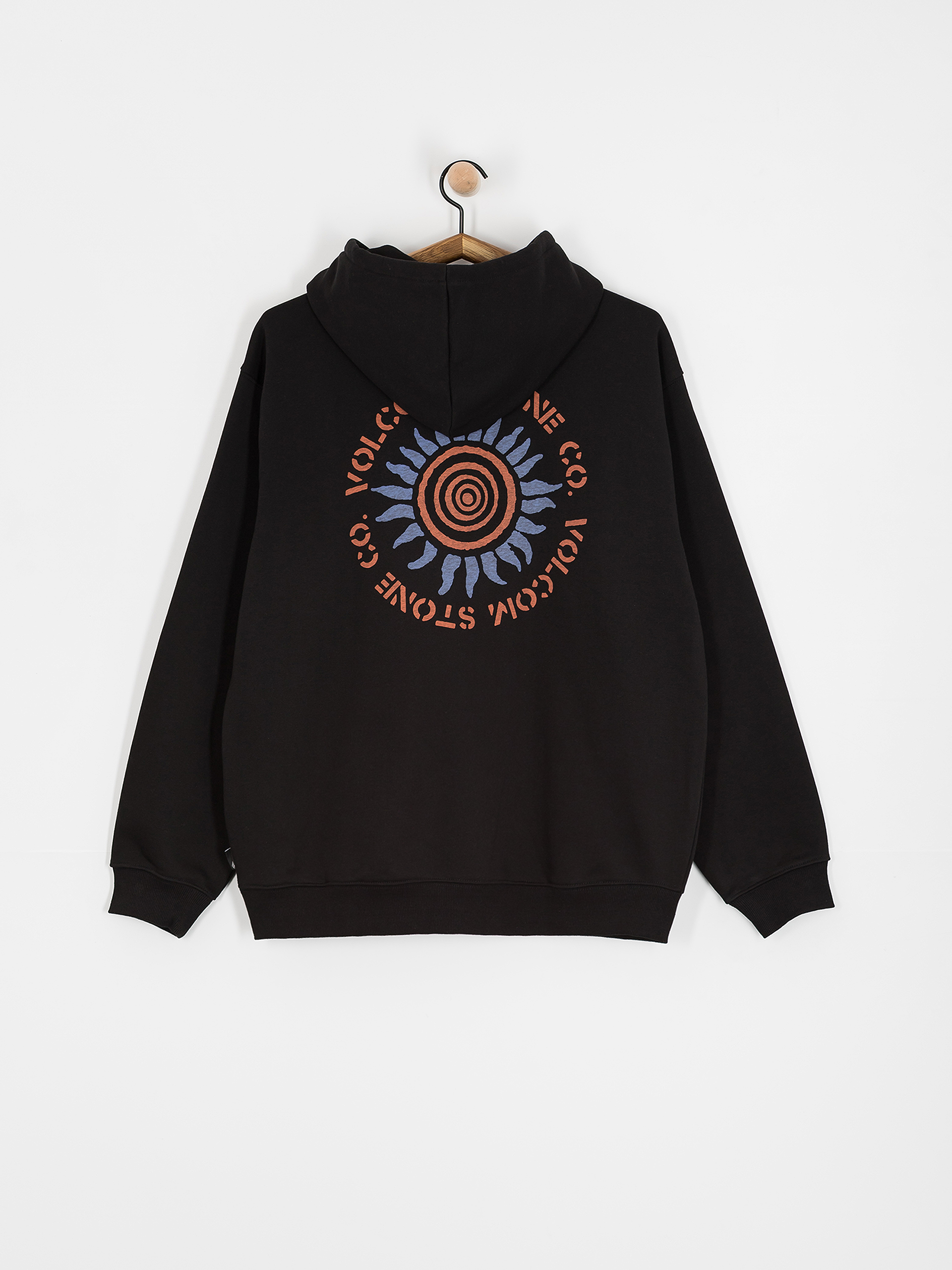 Суитшърт с качулка Volcom Watanite HD (black)