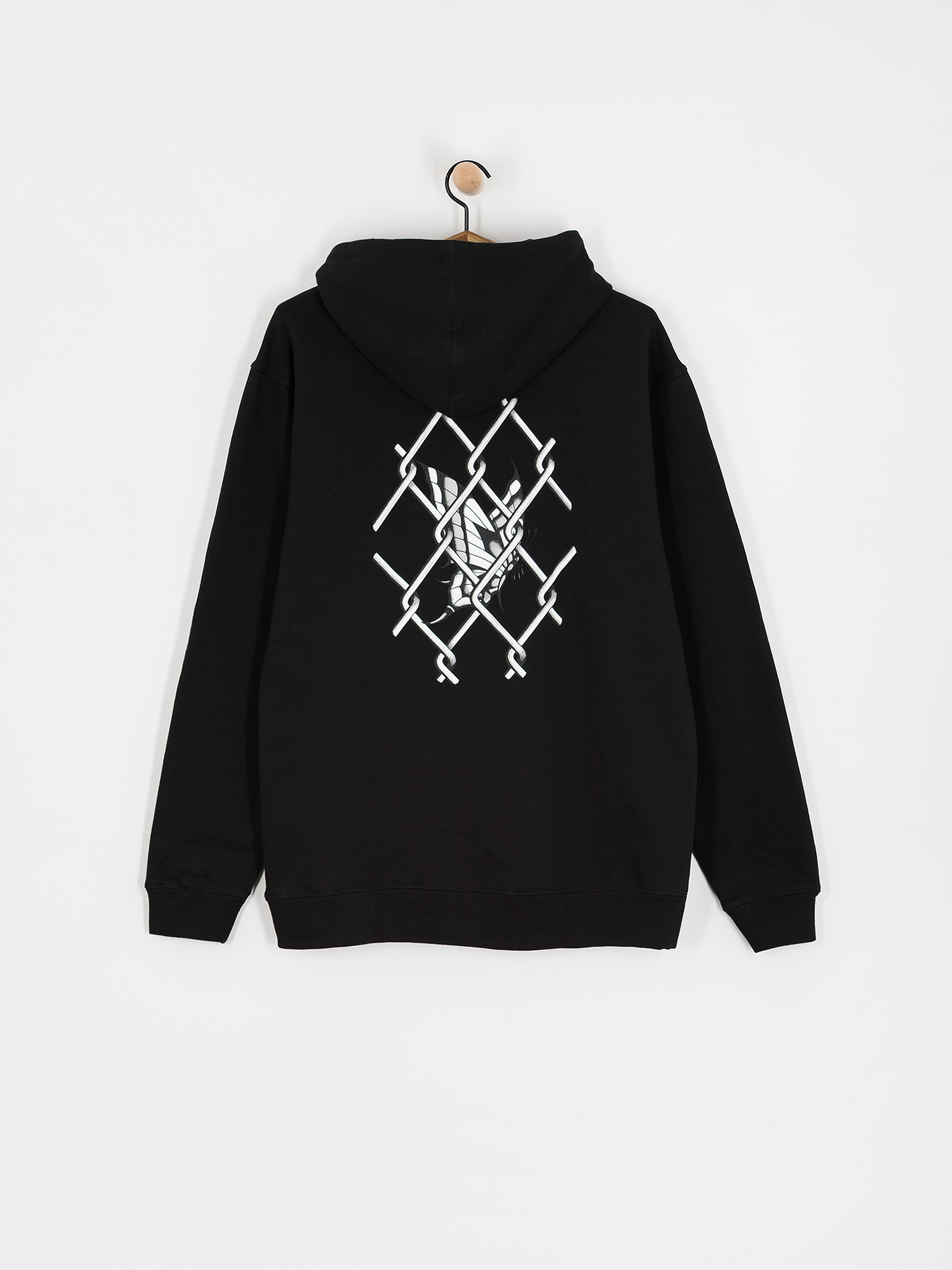 Суитшърт с качулка Real Outsider HD (black)