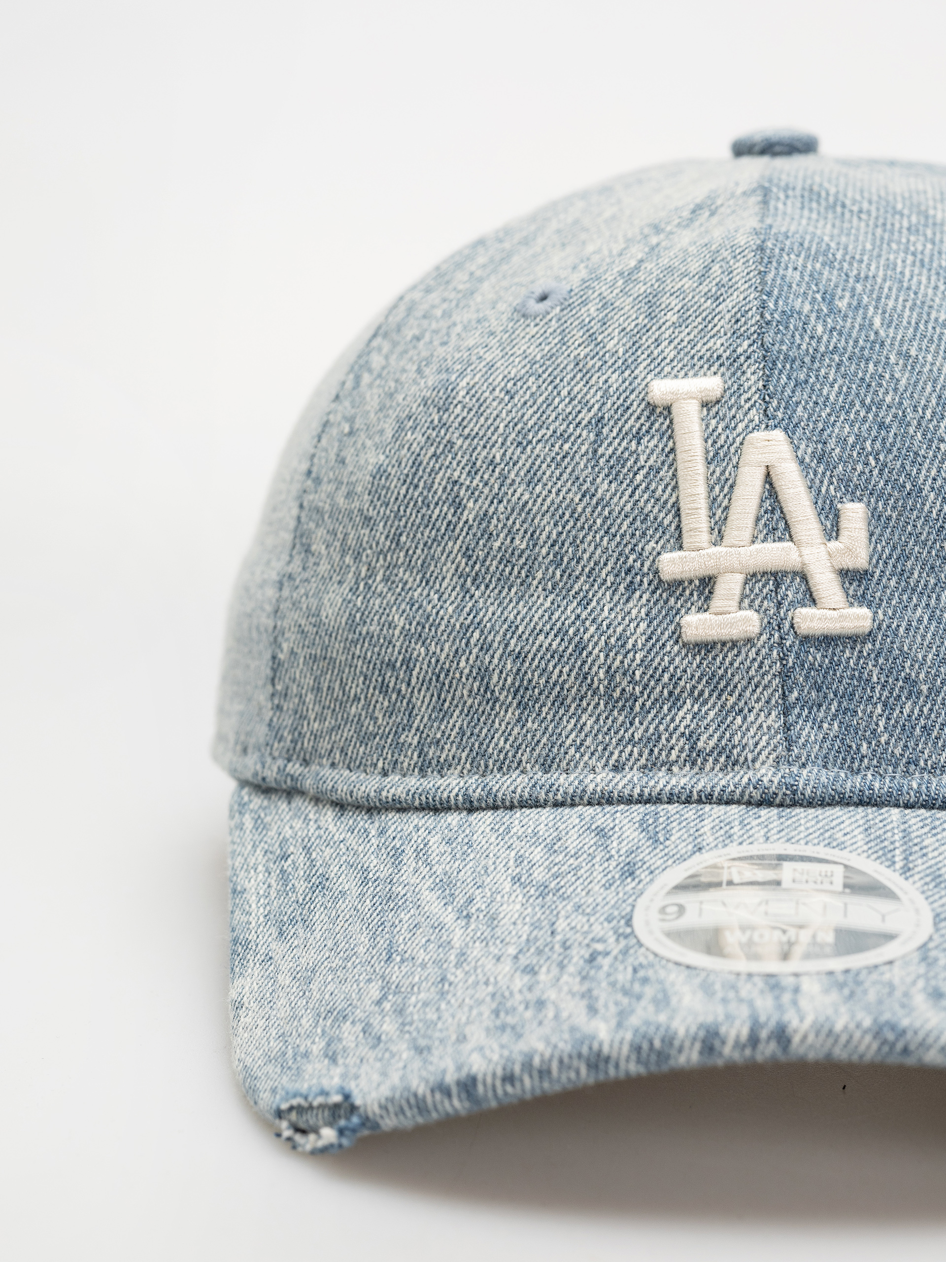 Шапка с козирка New Era Acid Denim 9Twenty La Dodgers Wmn (pastel blue)