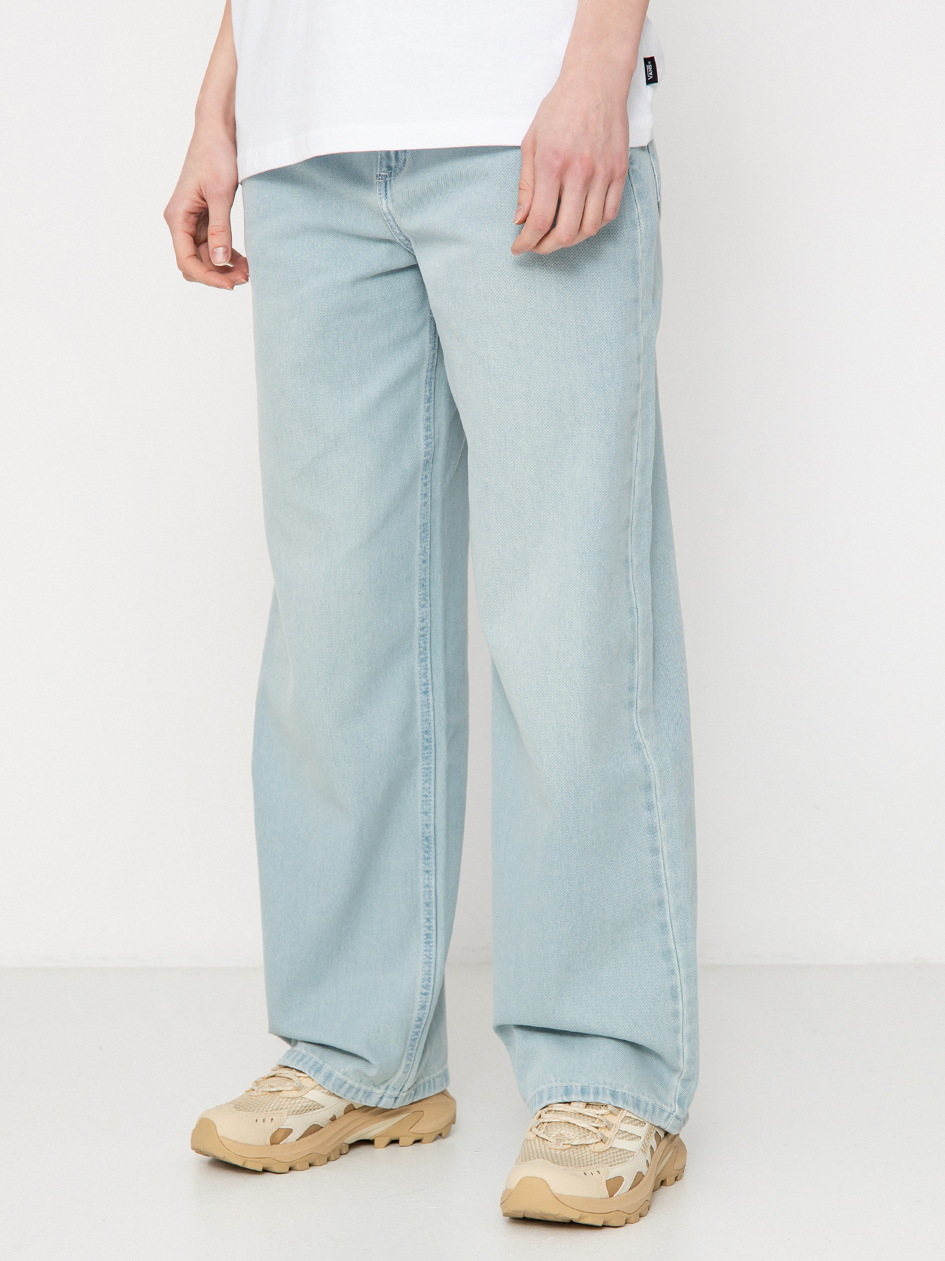 Панталони Vans Sirelle 5 Pocket Puddle Wmn (light stonewash)