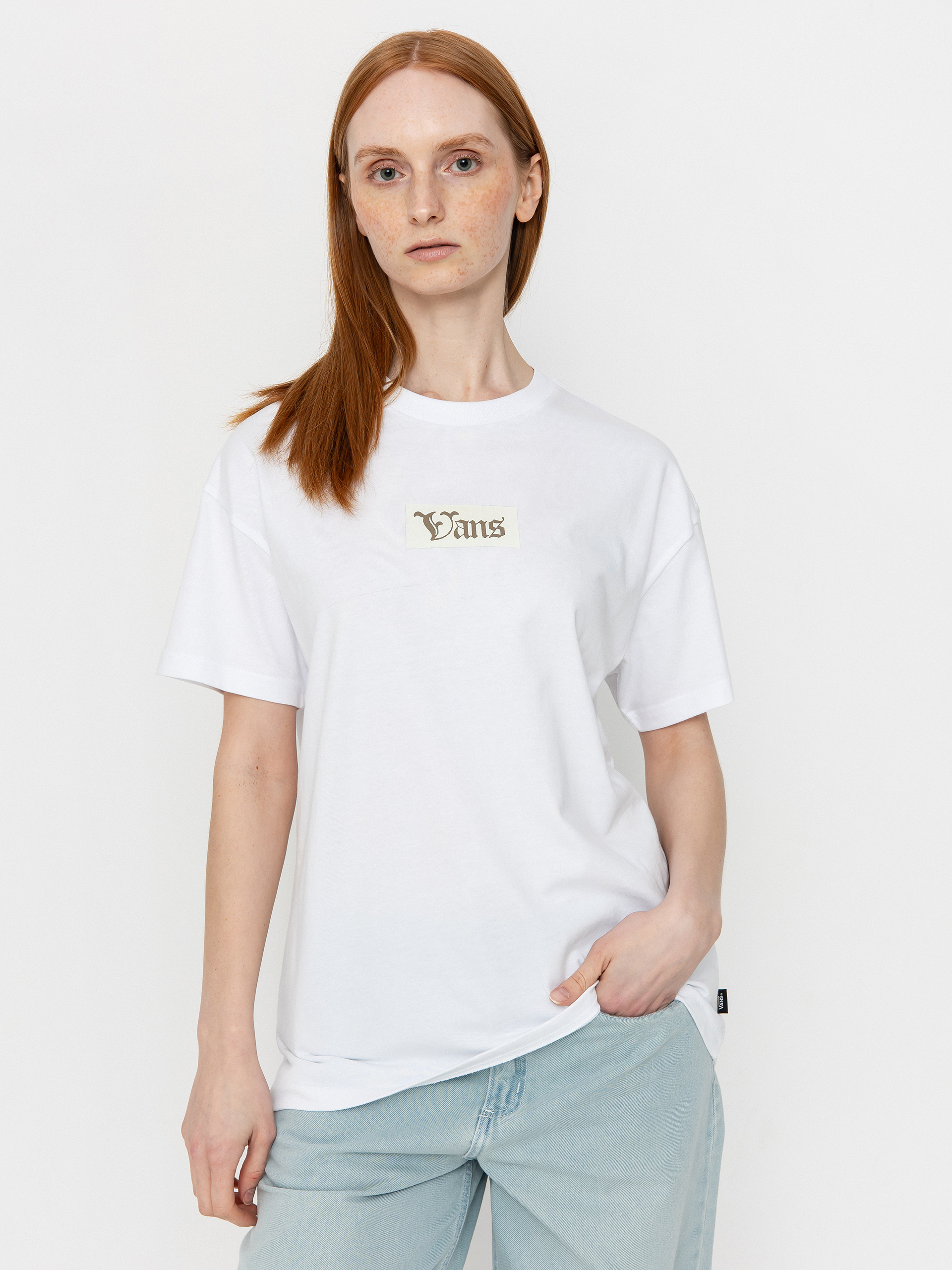 Тениска Vans Garden Oversized Wmn (white)
