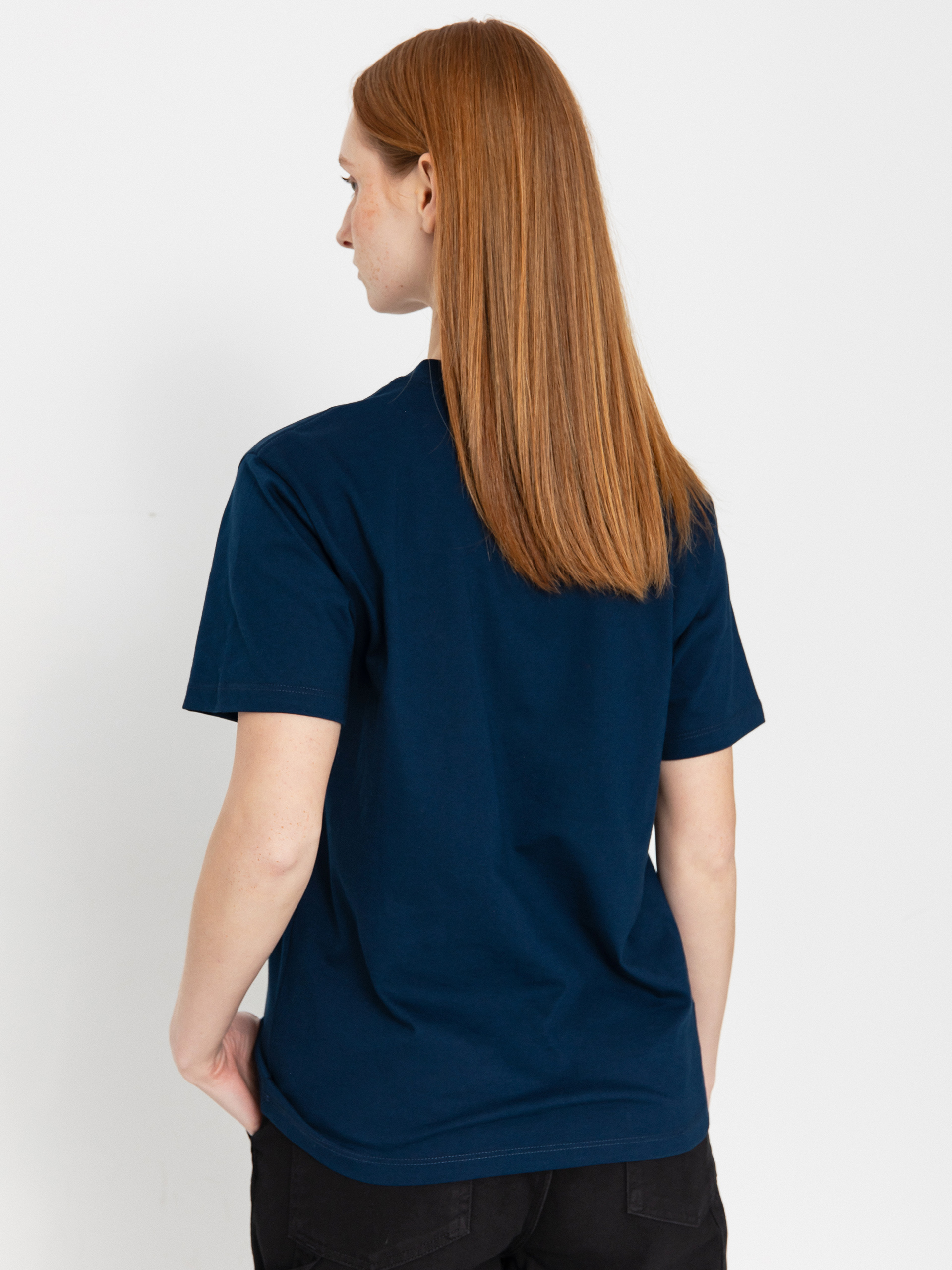 Тениска Carhartt WIP Pocket Heart Wmn (ink/red)