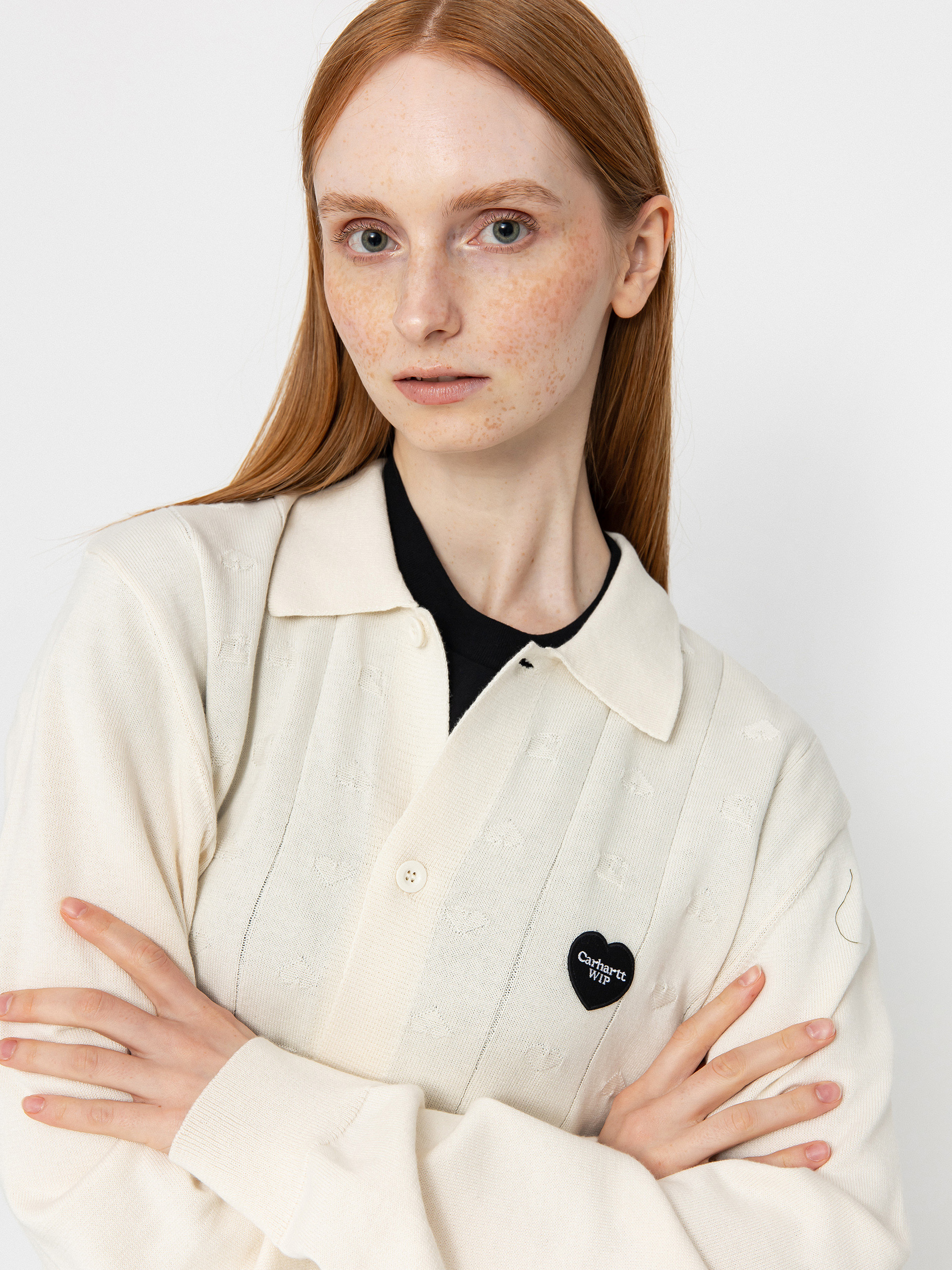 Пуловер Carhartt WIP Drewe Cardigan Wmn (natural)