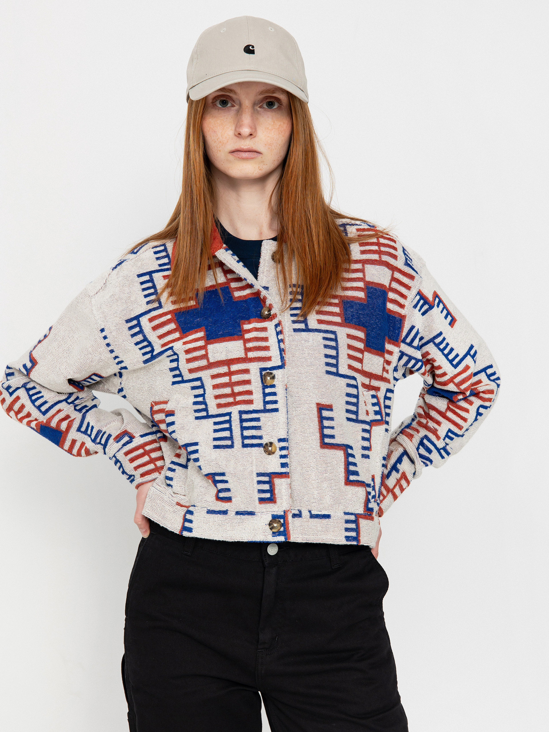 Яке Brixton Trail Terry Cloth Trucker Wmn