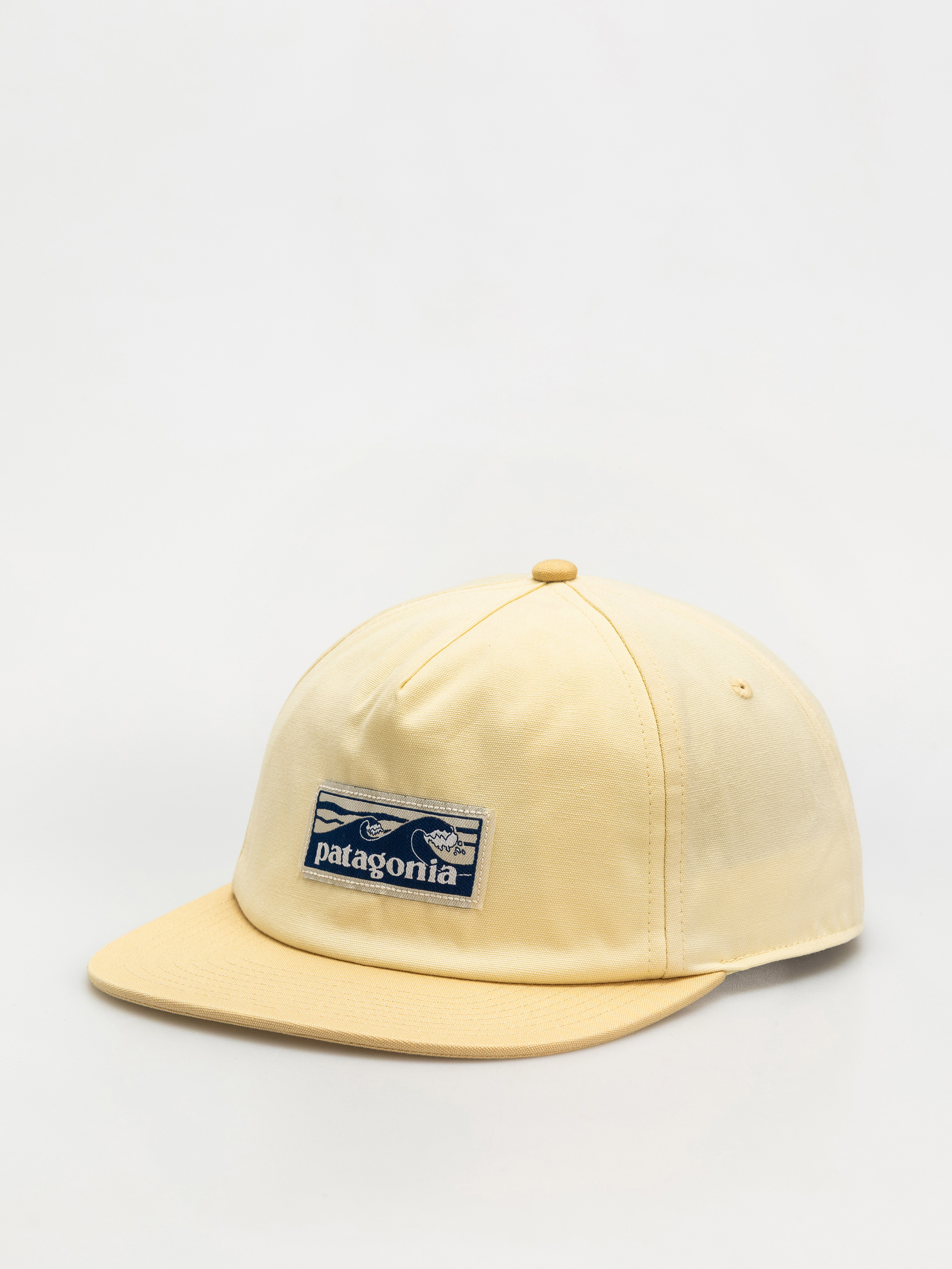 u0428u0430u043fu043au0430 u0441 u043au043eu0437u0438u0440u043au0430 Patagonia Boardshort Label Funfarer (buttercup yellow)