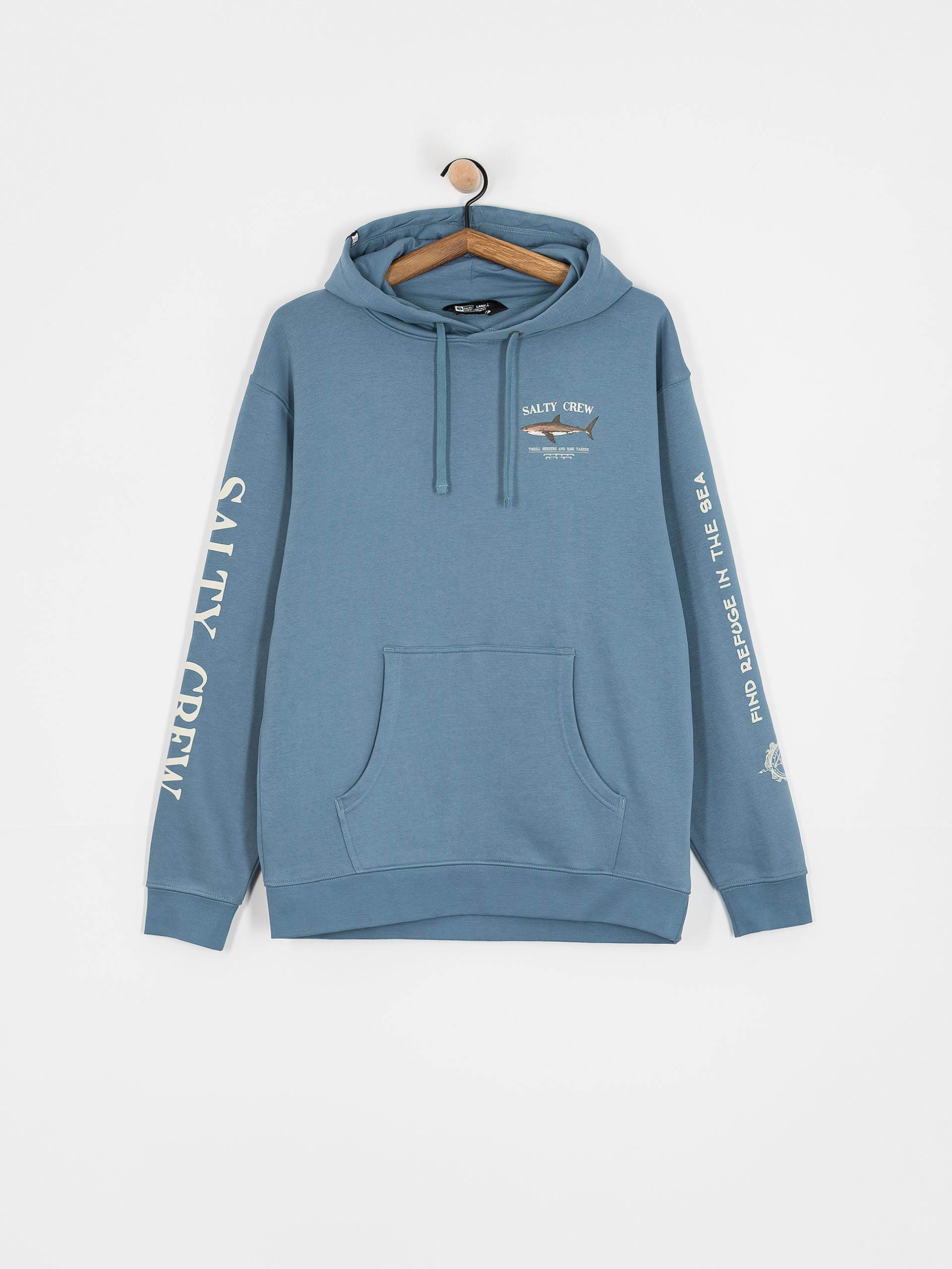 Суитшърт с качулка Salty Crew Bruce HD (slate)