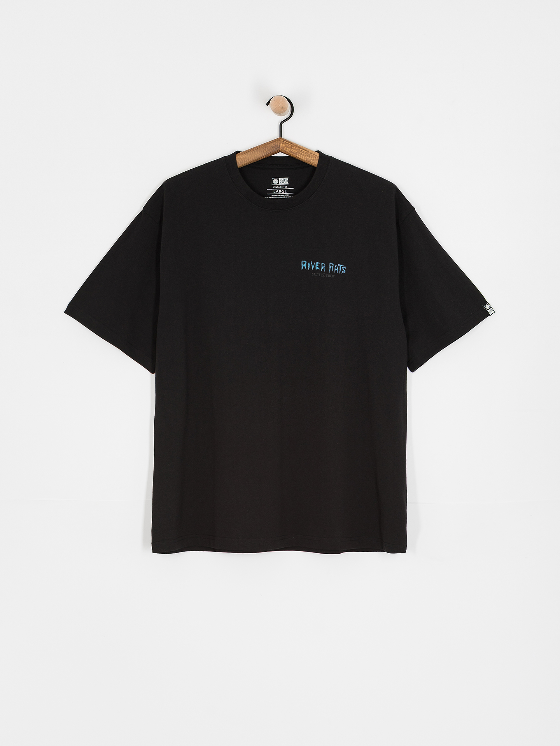 Тениска Salty Crew River Rats (black)