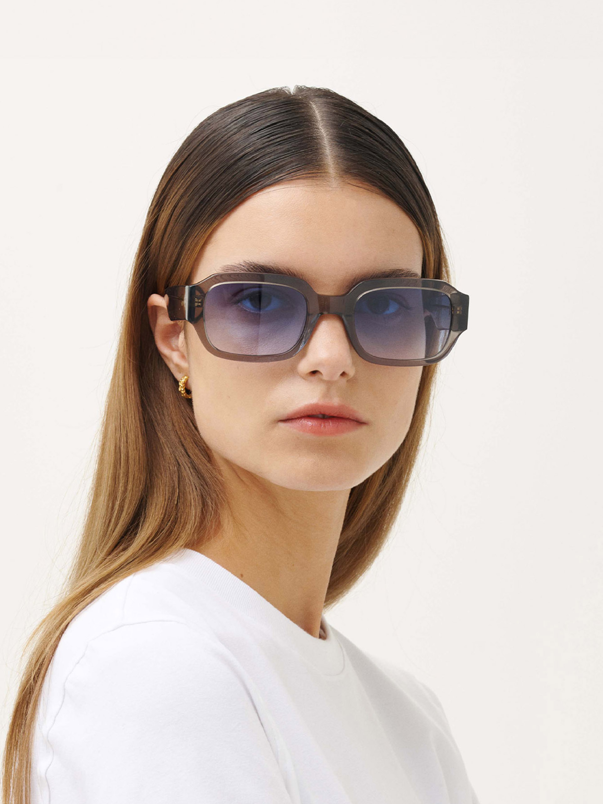 Слънчеви очила MessyWeekend Downey (grey crystal/blue)