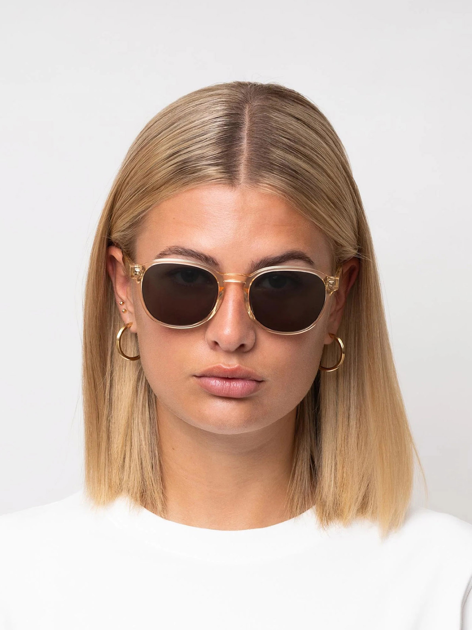 Слънчеви очила MessyWeekend Ryan (champagne/green)