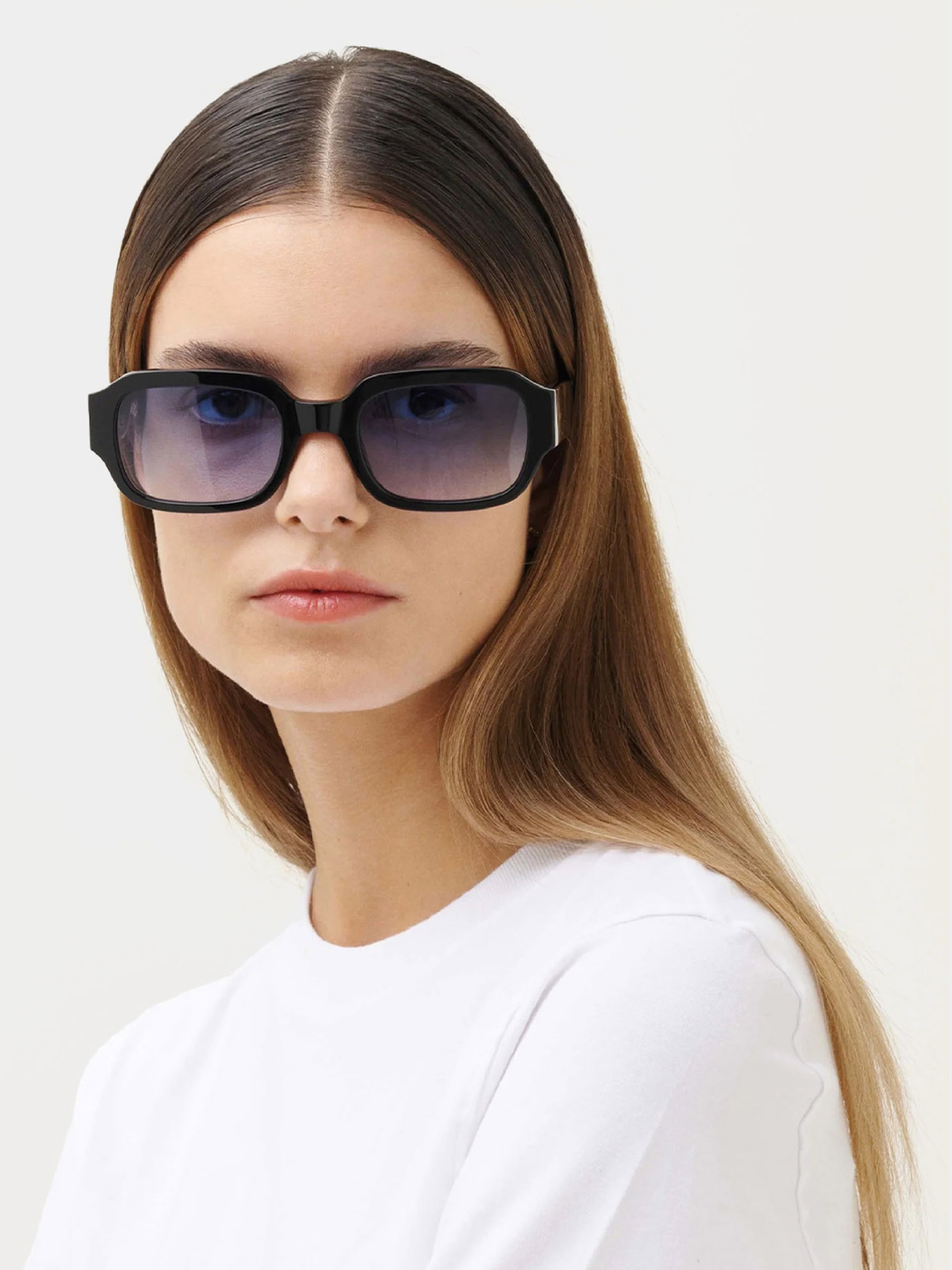 Слънчеви очила MessyWeekend Downey (black/gradient blue)