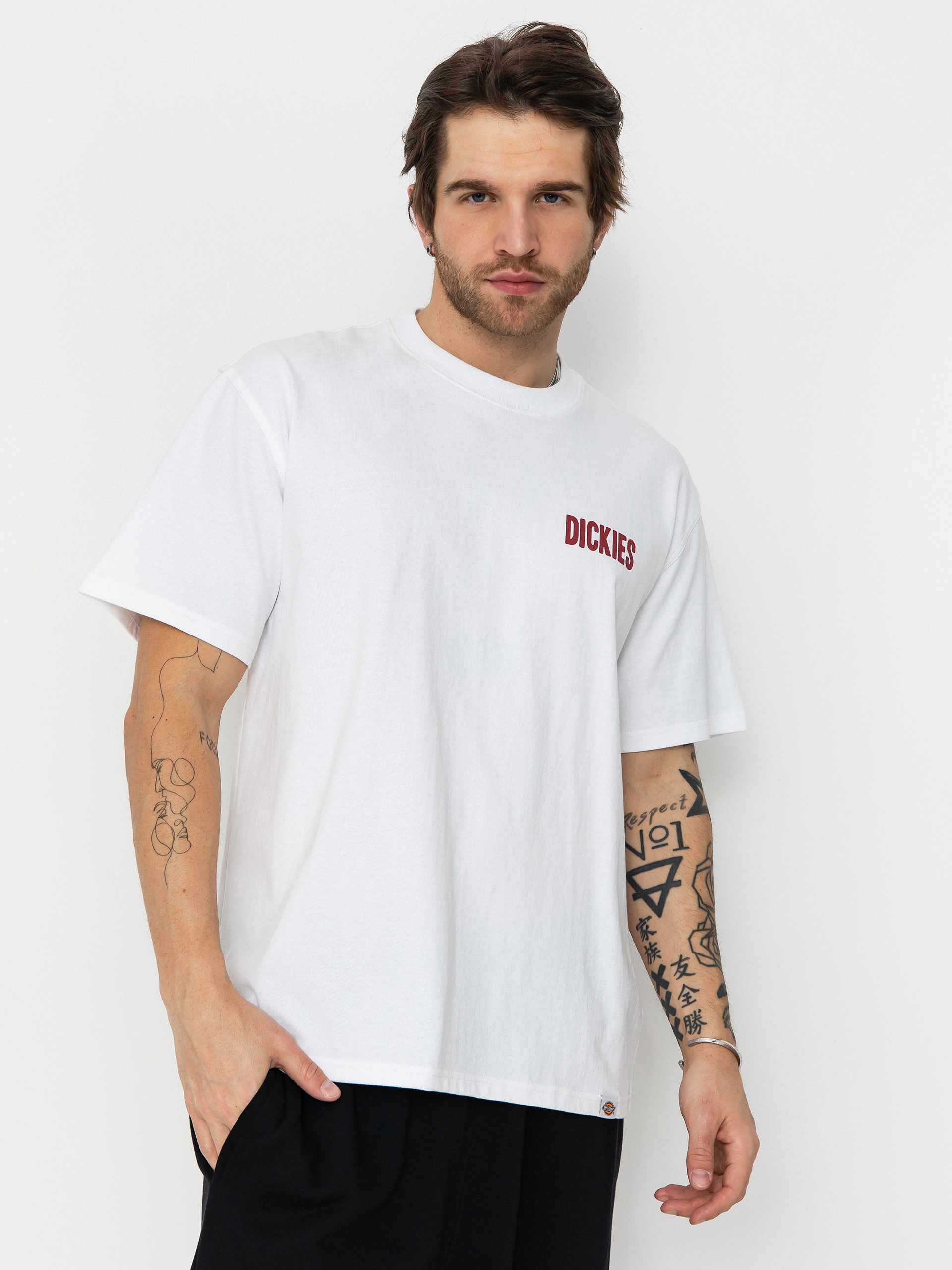 Тениска Dickies Slacks Rally (white)