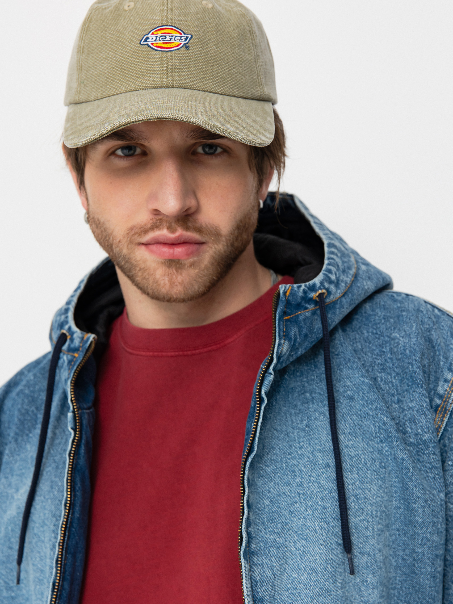 Яке Dickies Hooded (rinsed blue w/ fade)