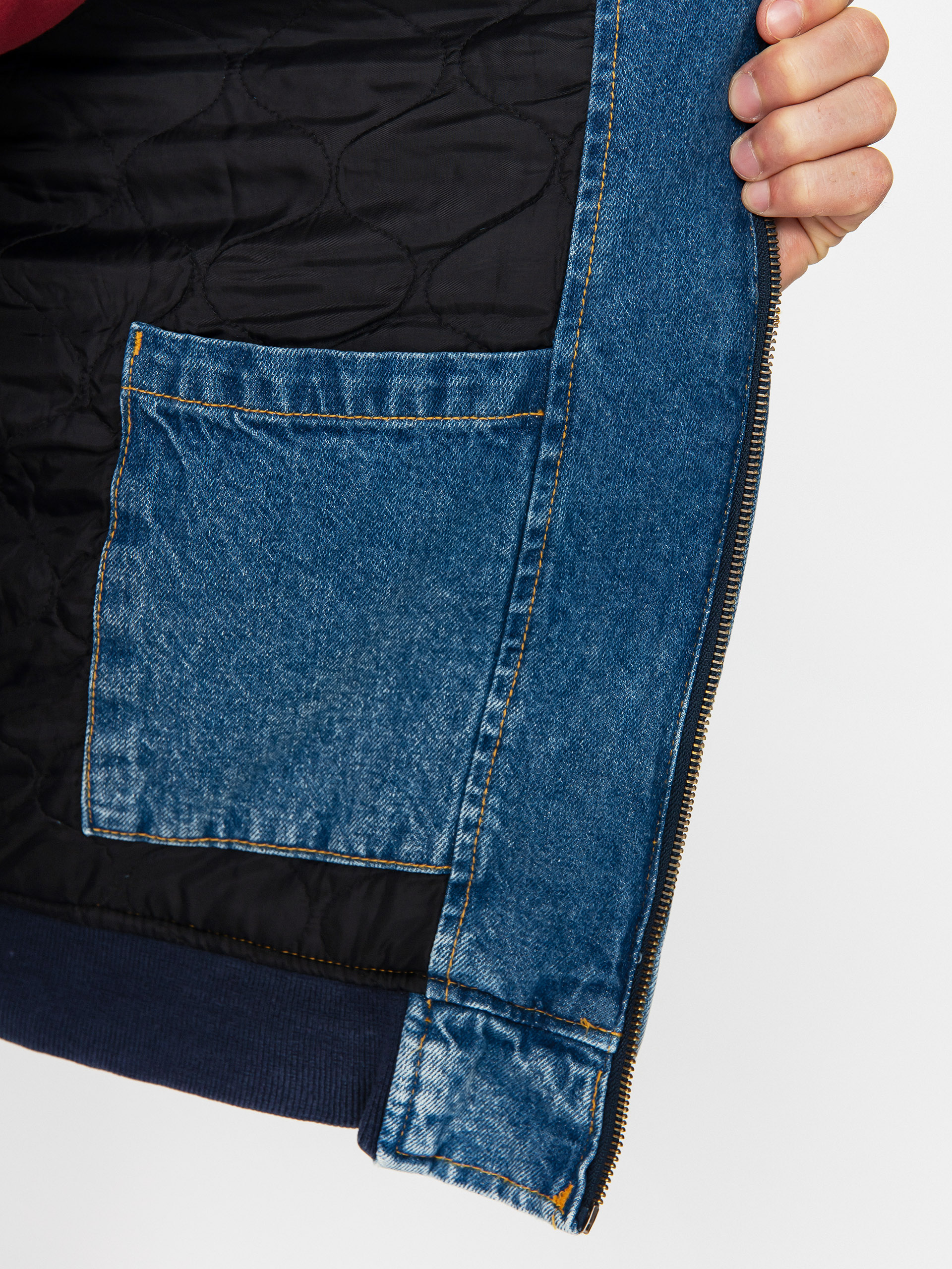 Яке Dickies Hooded (rinsed blue w/ fade)