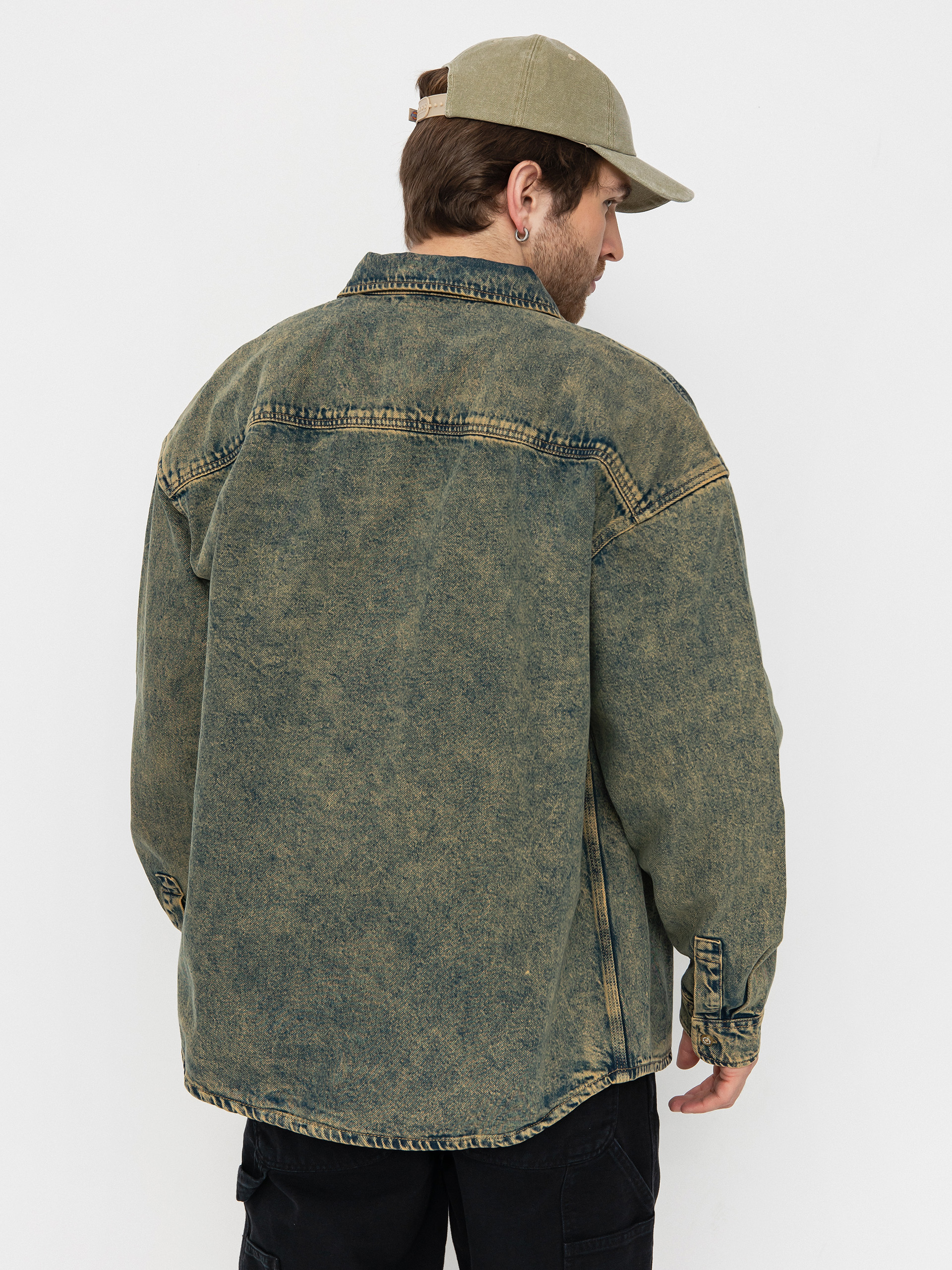 Риза Dickies Houston (yellow fade indigo)