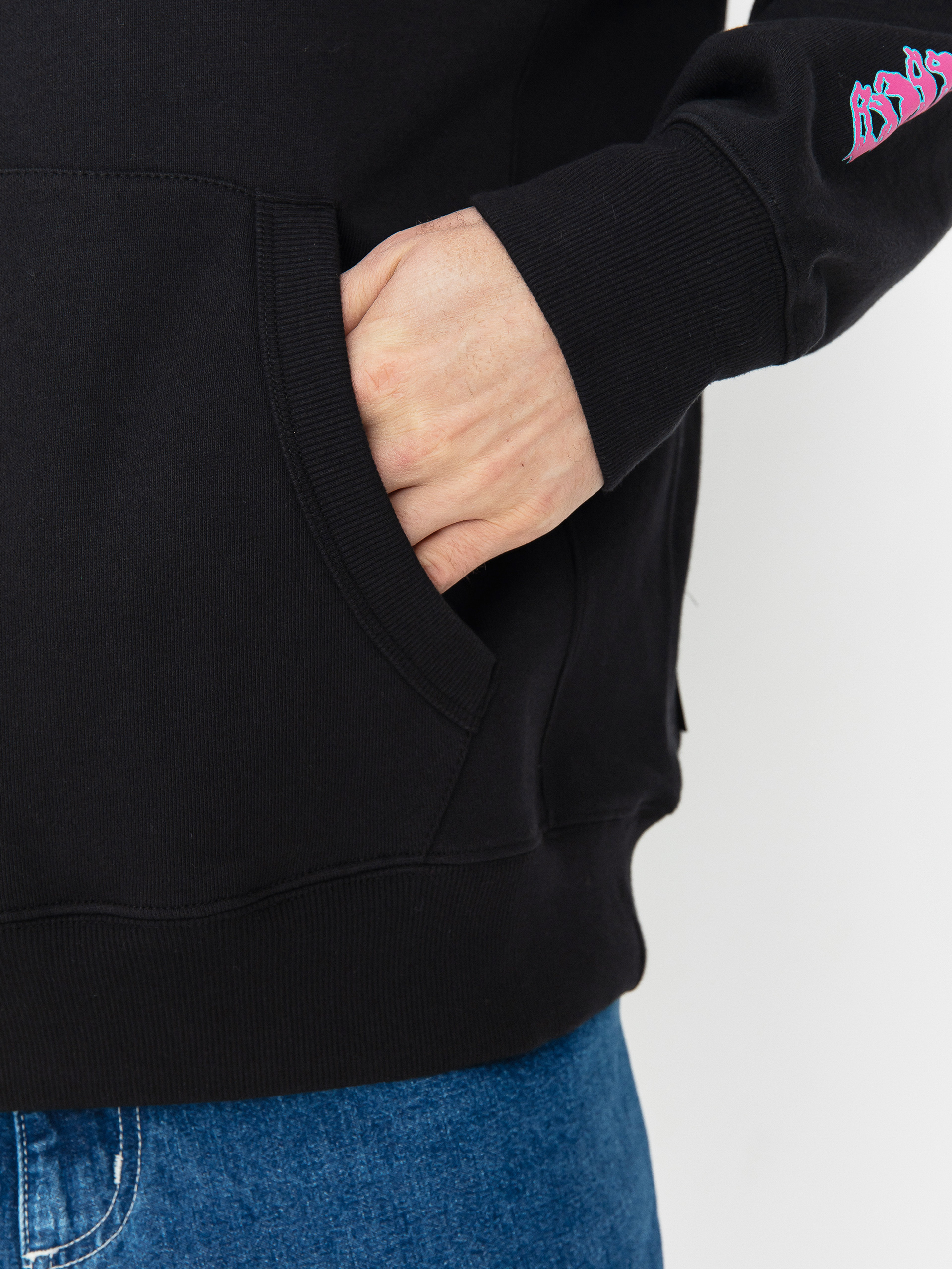 Суитшърт с качулка Element Ffnc Dragon HD (flint black)