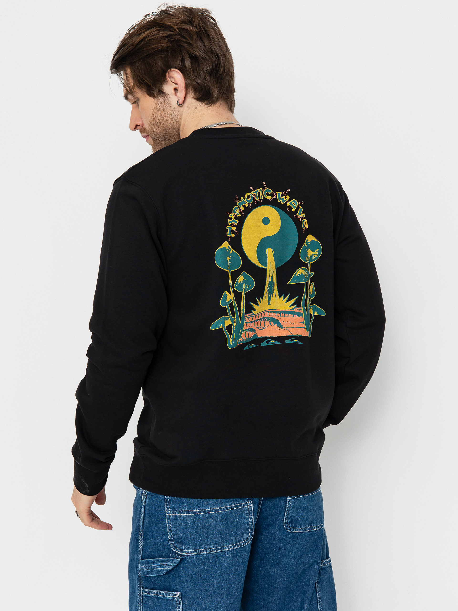 Суитшърт Quiksilver Graphic Mix (black)