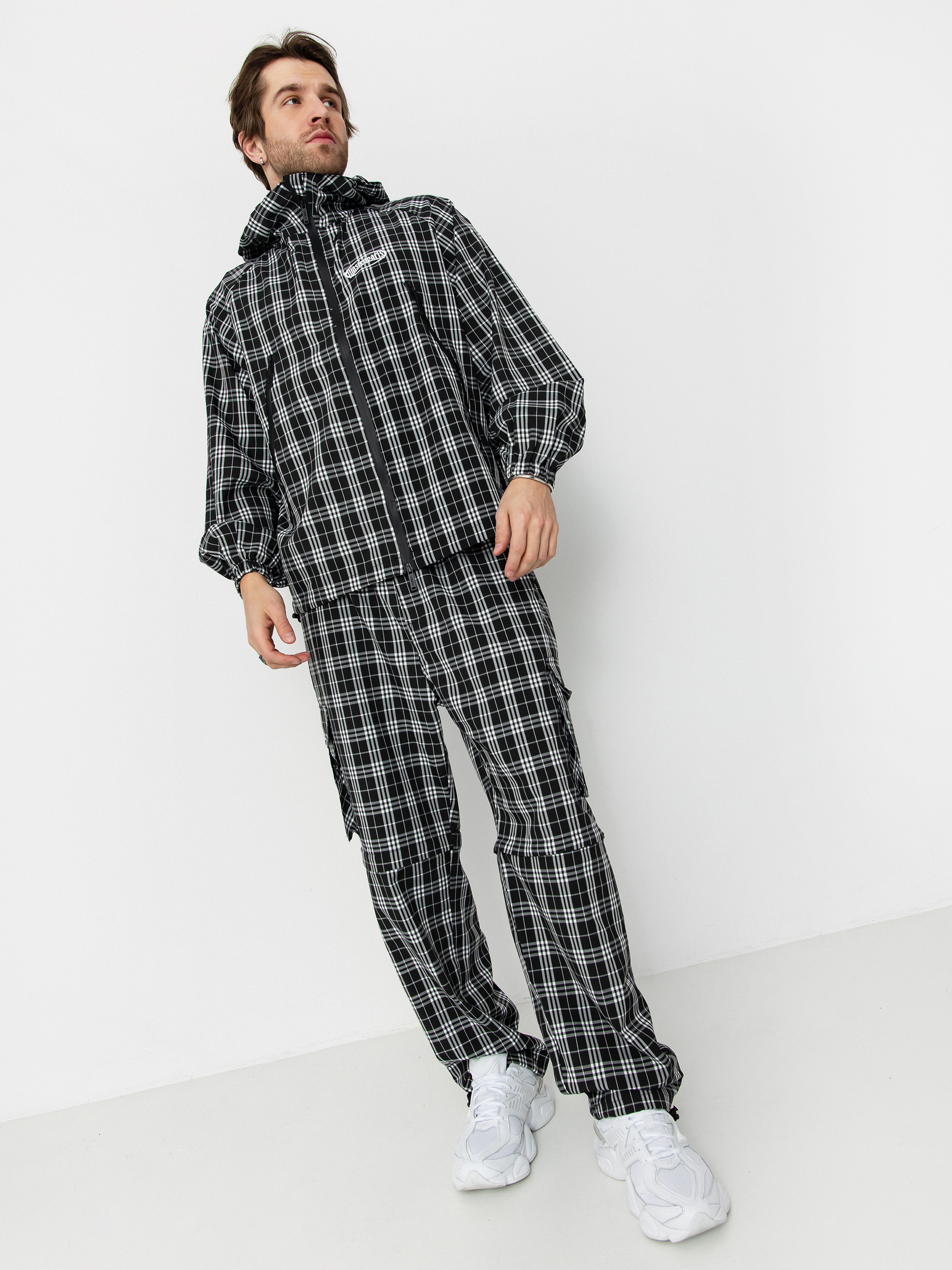 Яке Wasted Paris Yard Tartan Windbreaker