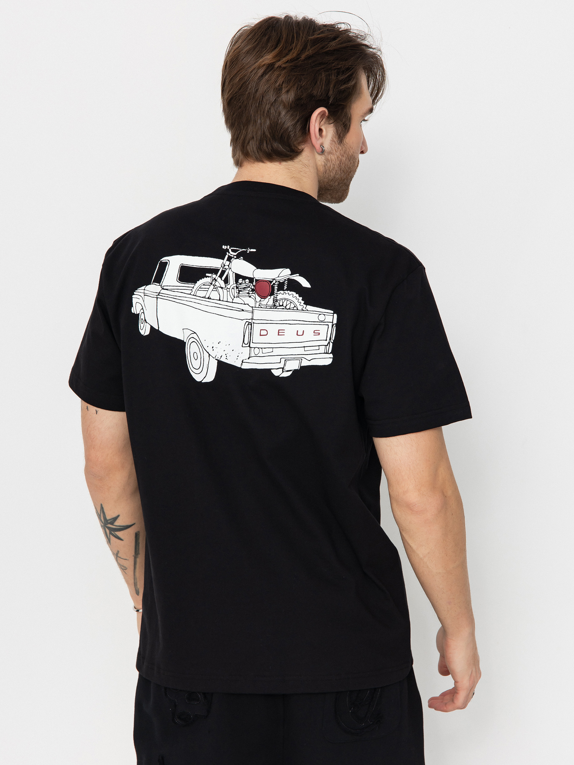 Тениска Deus Ex Machina Carby Pickup (black)