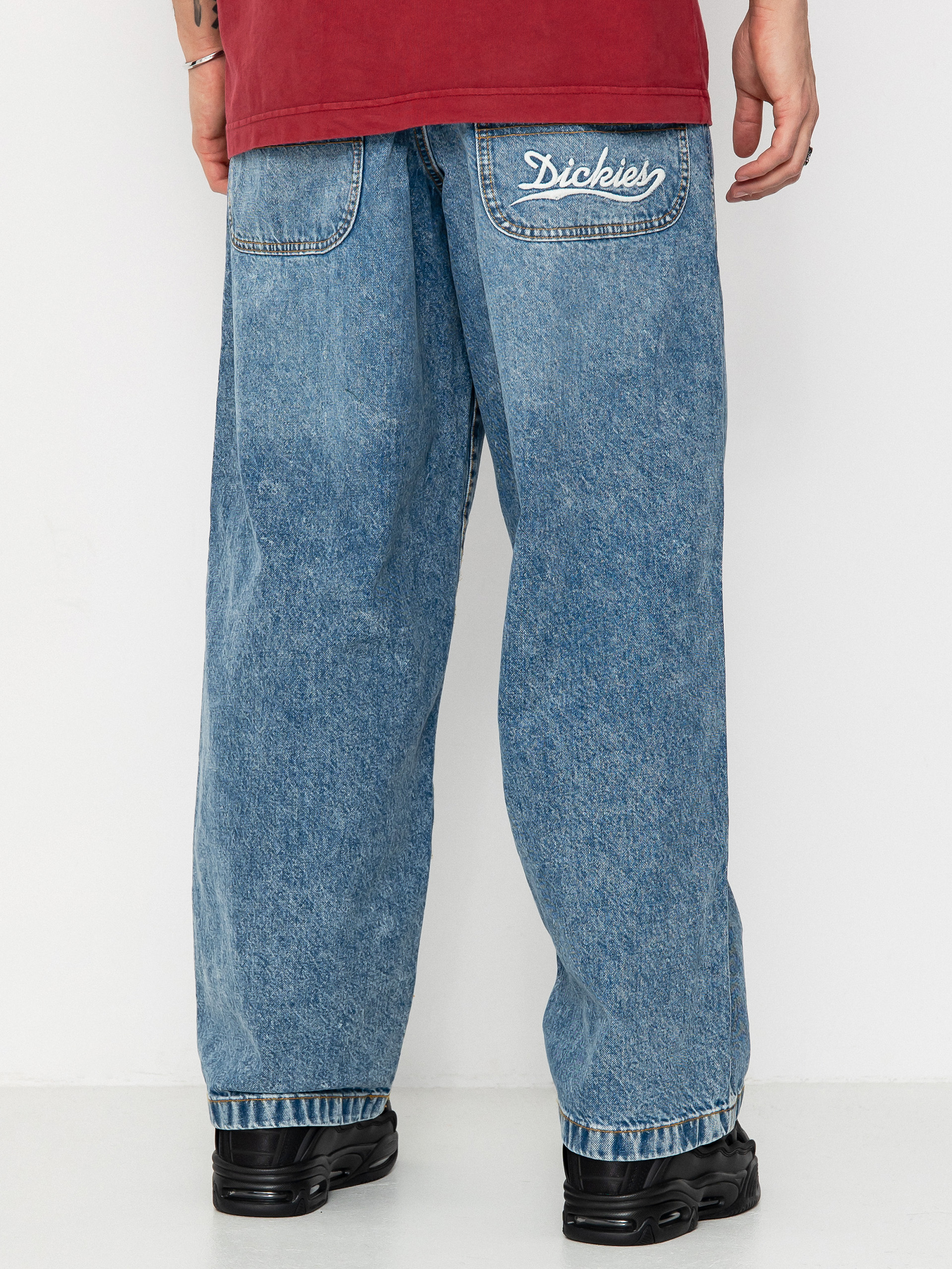 Панталони Dickies Loose Wave (rinsed blue w/fade)