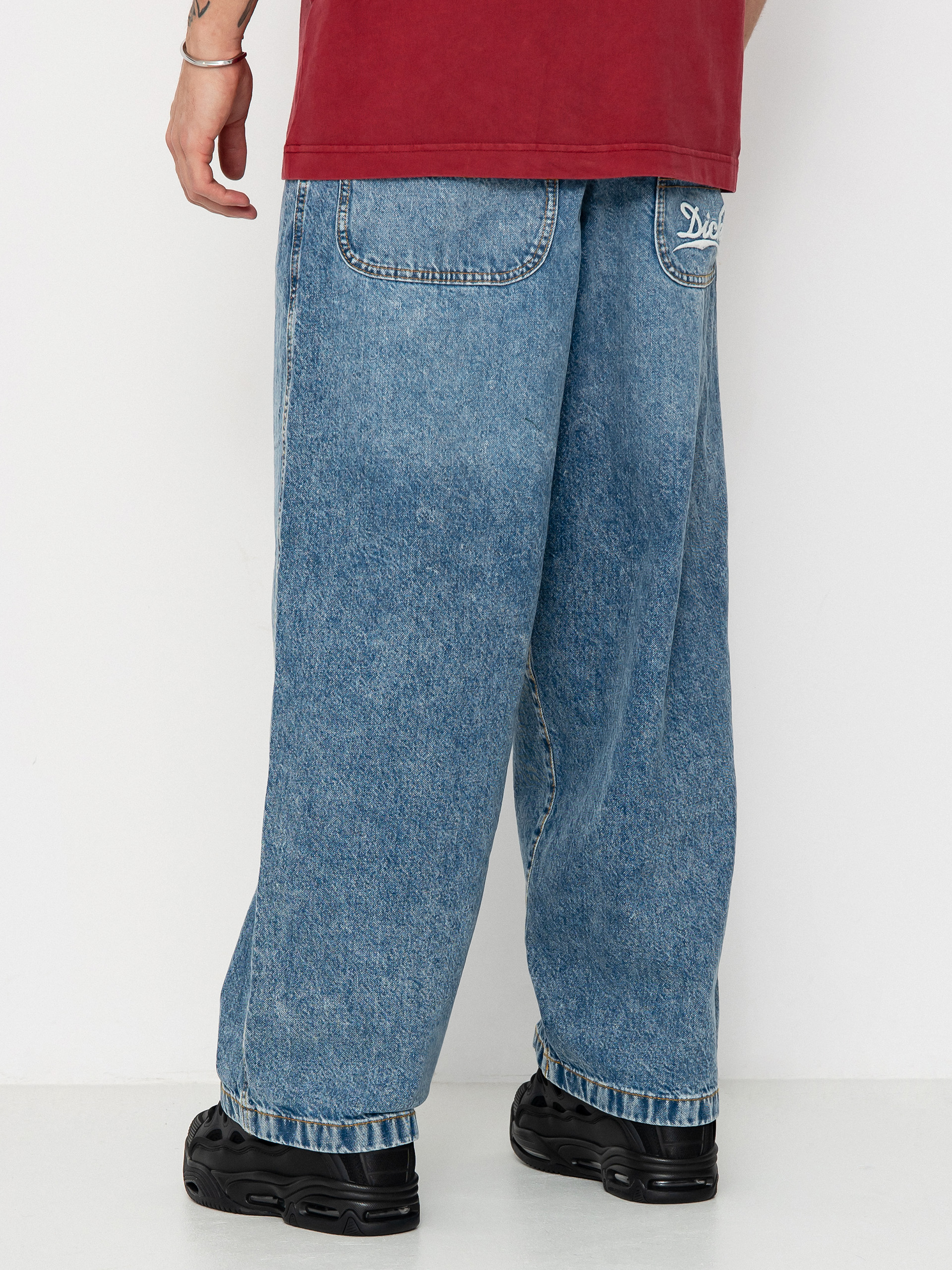 Панталони Dickies Loose Wave (rinsed blue w/fade)