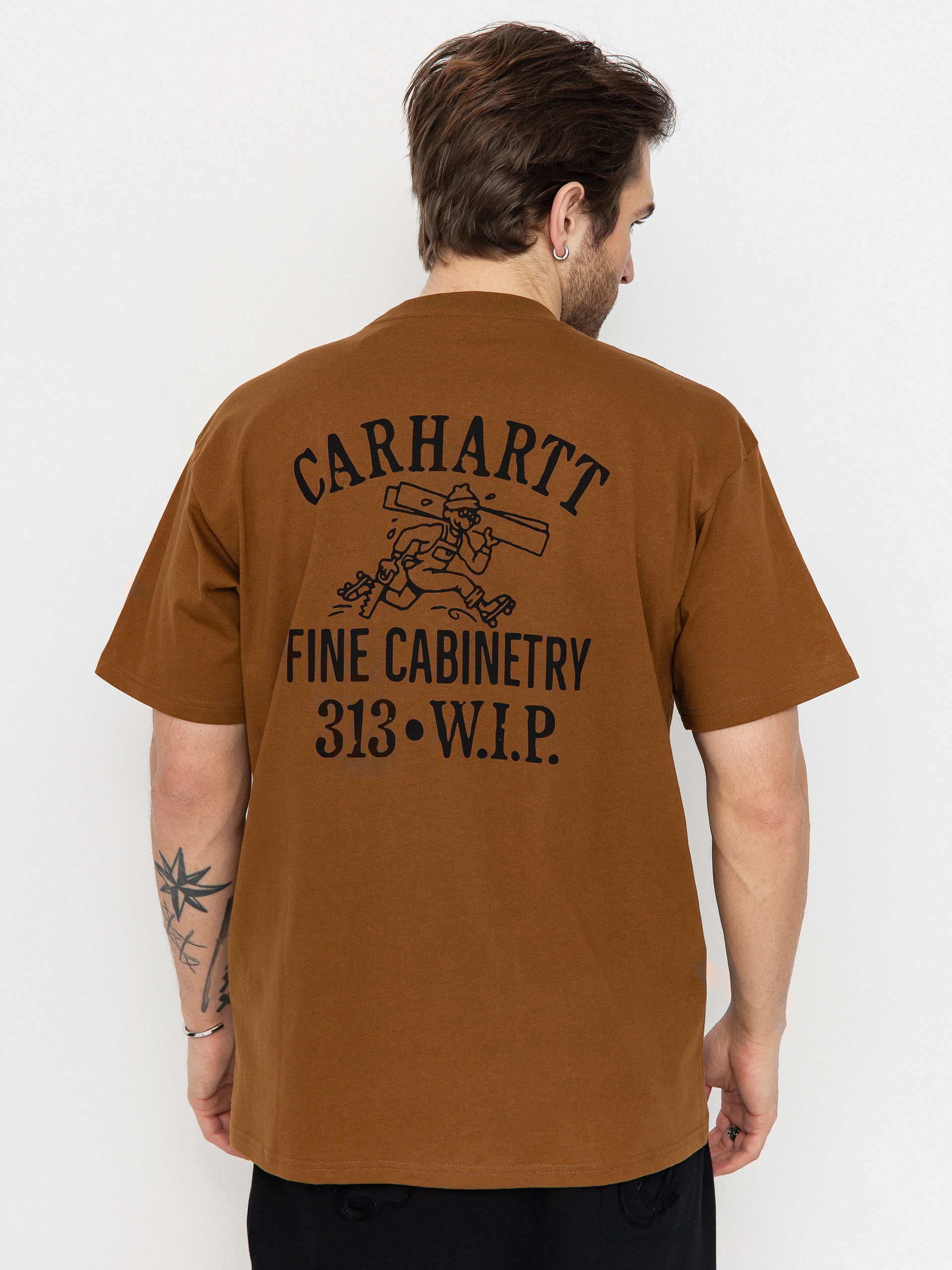 u0422u0435u043du0438u0441u043au0430 Carhartt WIP Cabinetry (hamilton brown/black)