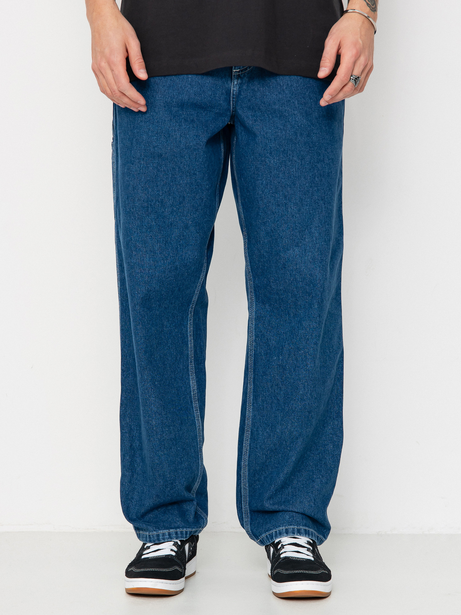 Панталони Carhartt WIP Single Knee (blue)