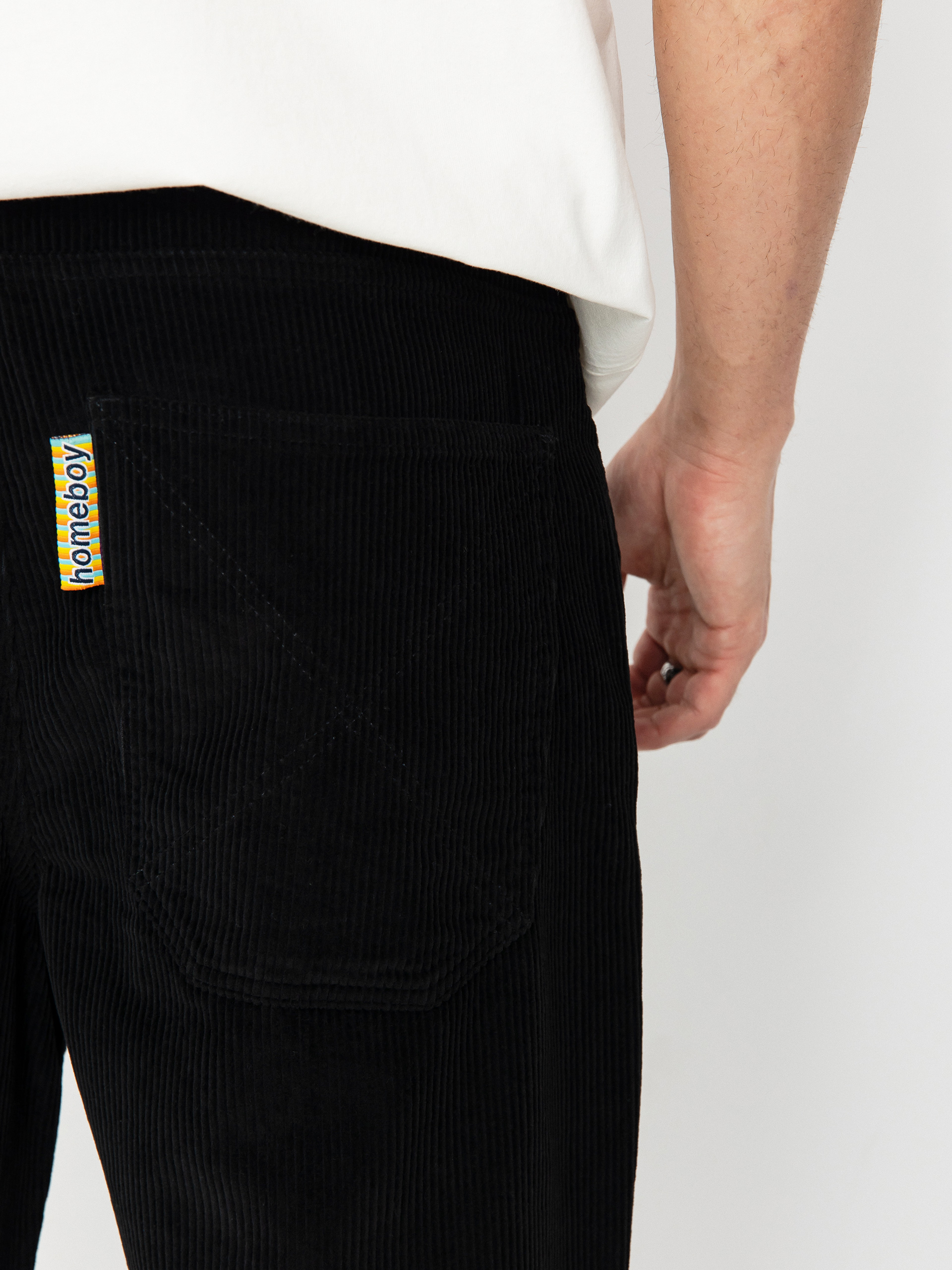 Панталони Homeboy X Tra Baggy Cord Pants (black)