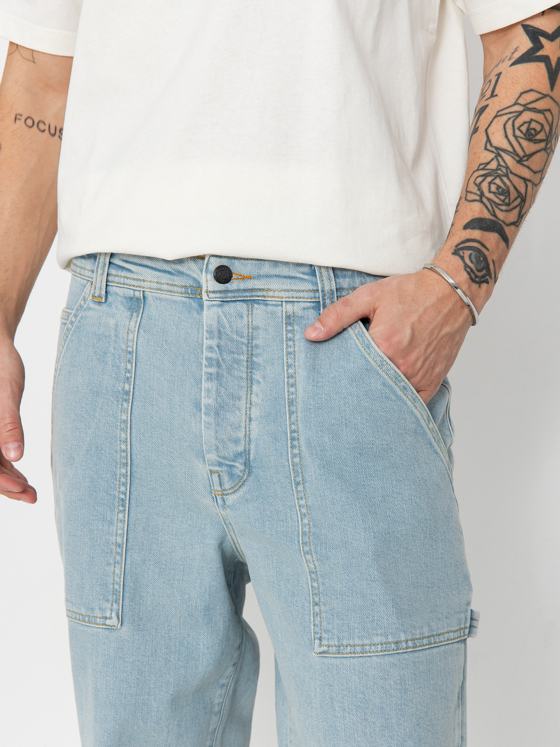 Панталони Homeboy X Tra Work Pants Denim (moon)