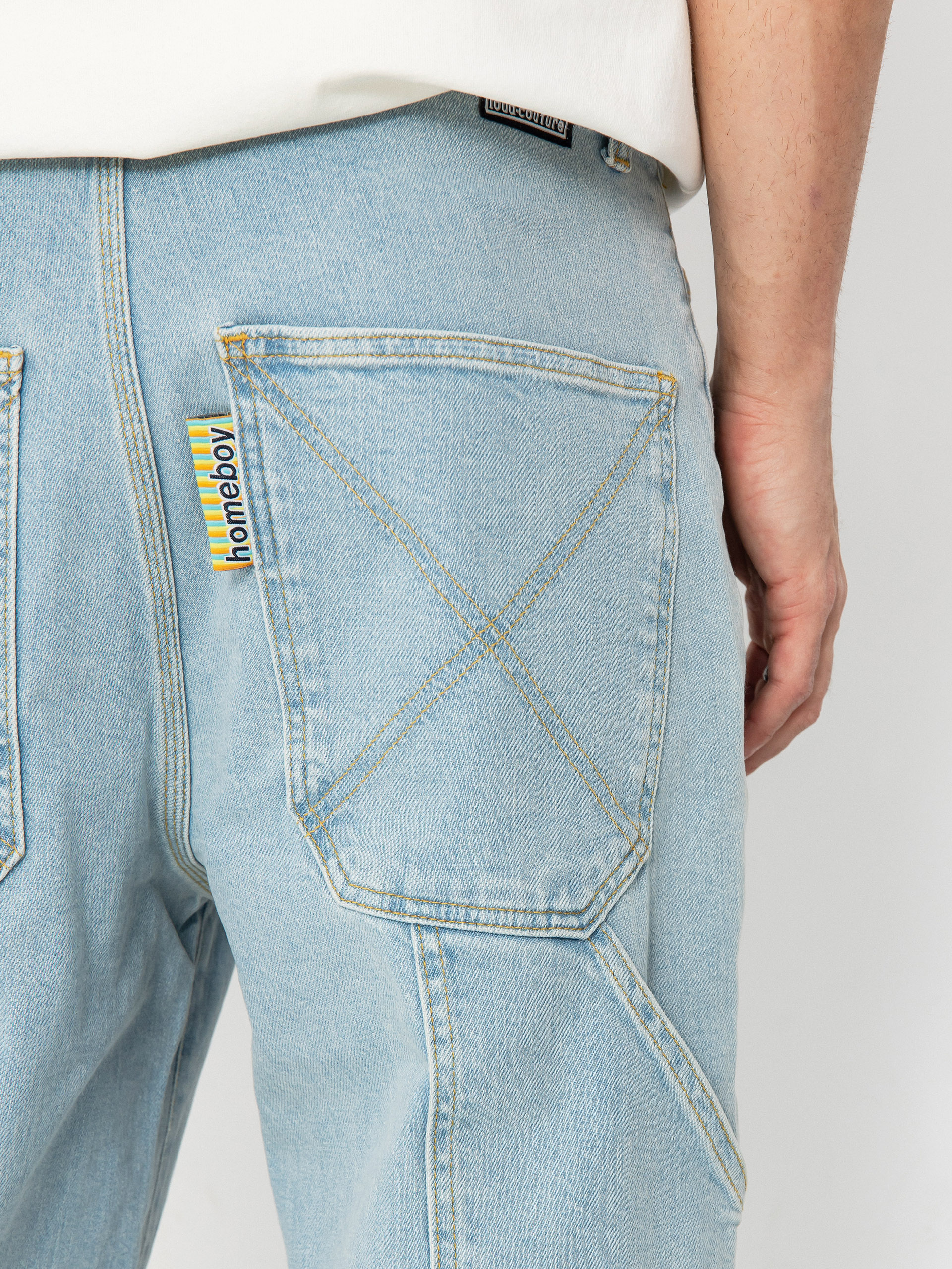 Панталони Homeboy X Tra Work Pants Denim (moon)