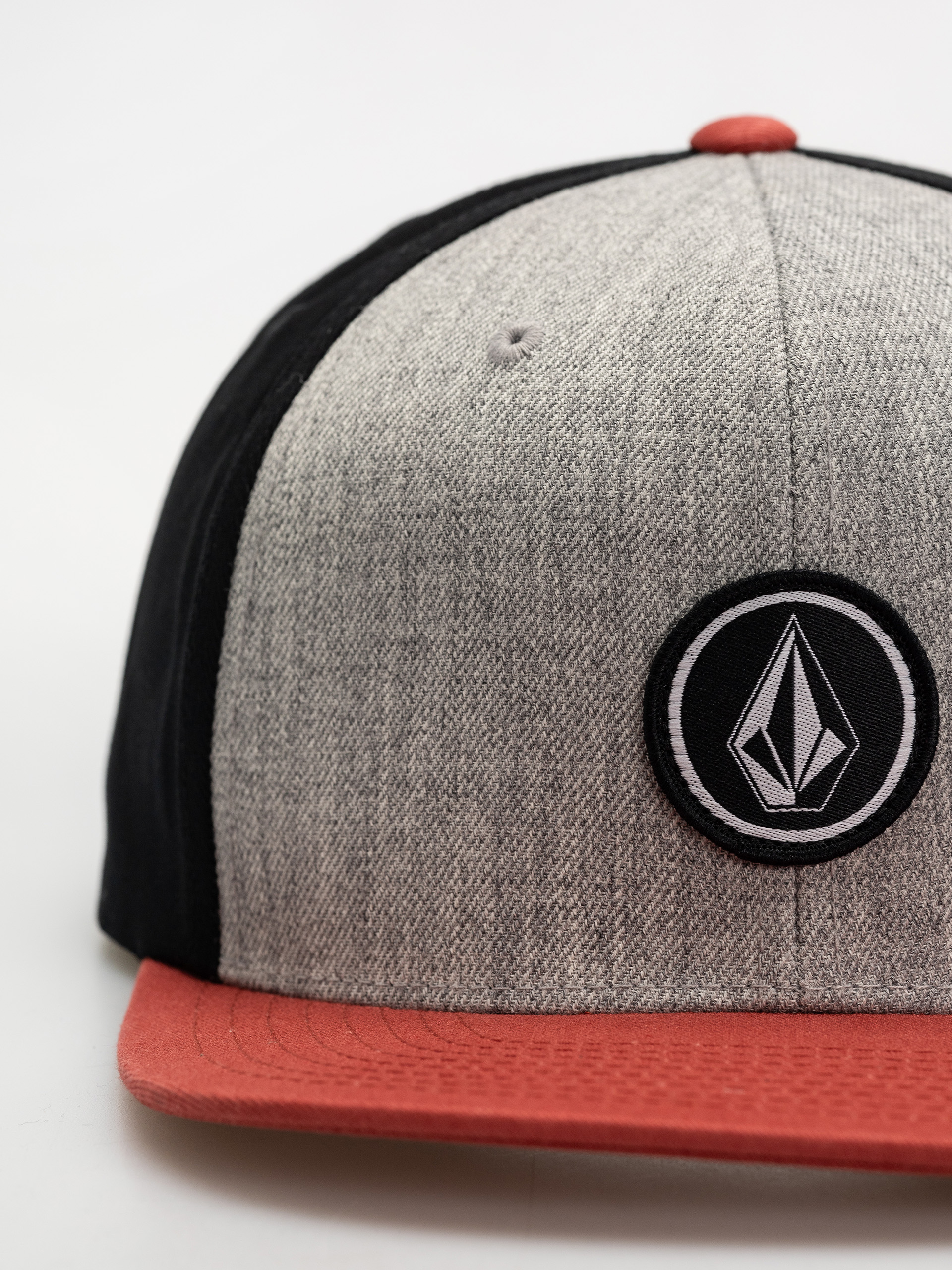 Шапка с козирка Volcom Quarter Twill (cranberry)