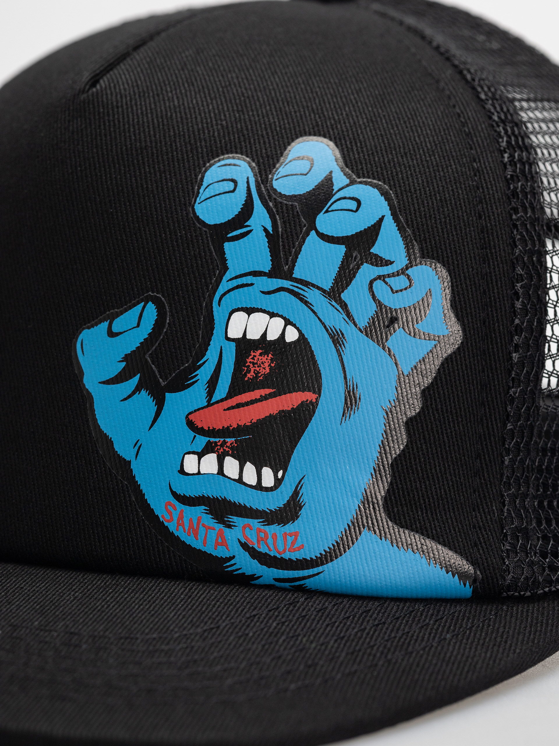 Шапка с козирка Santa Cruz Screaming Hand JR (black)