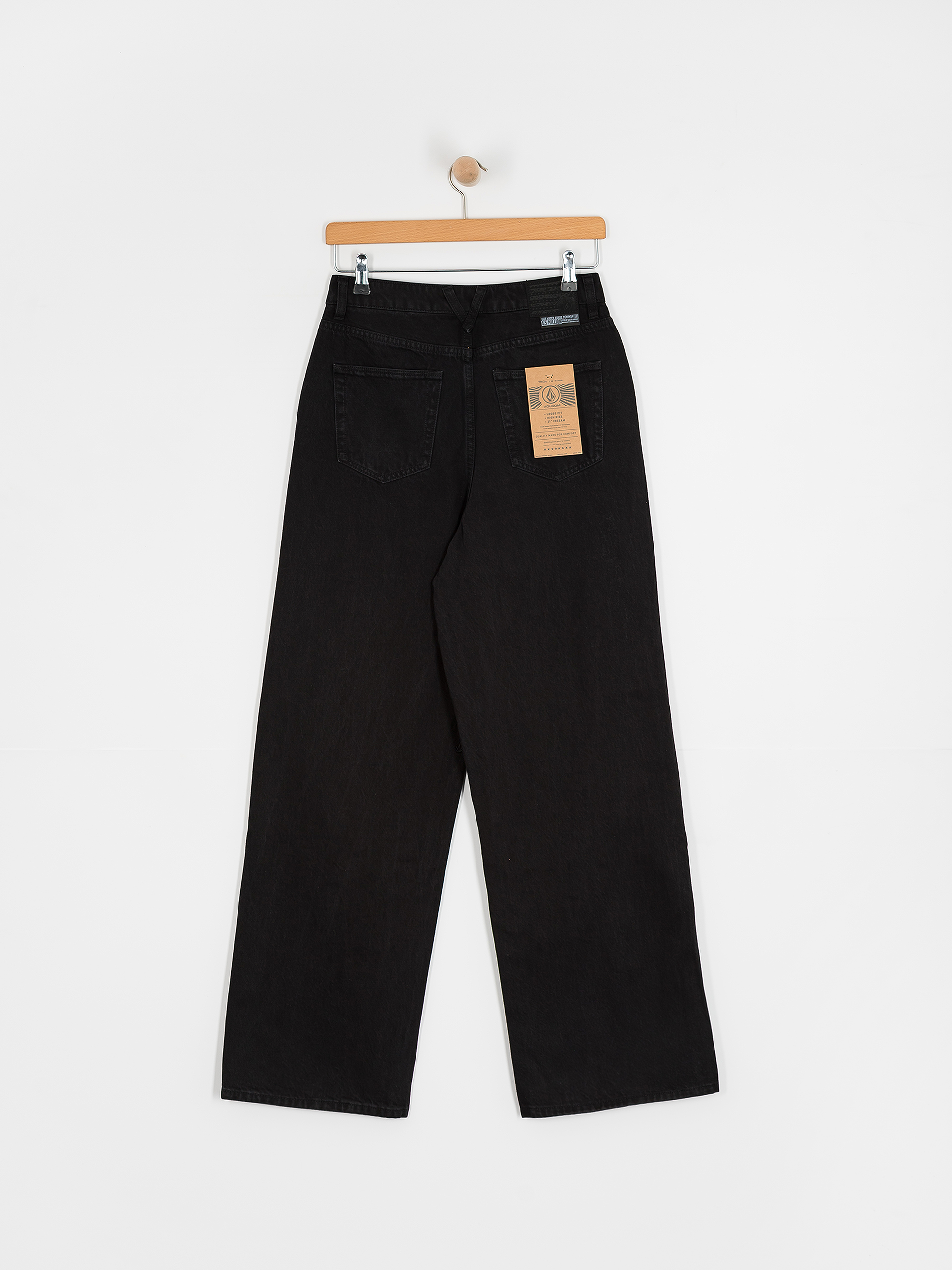 Панталони Volcom Stoned Bf Hirise Wmn (black)